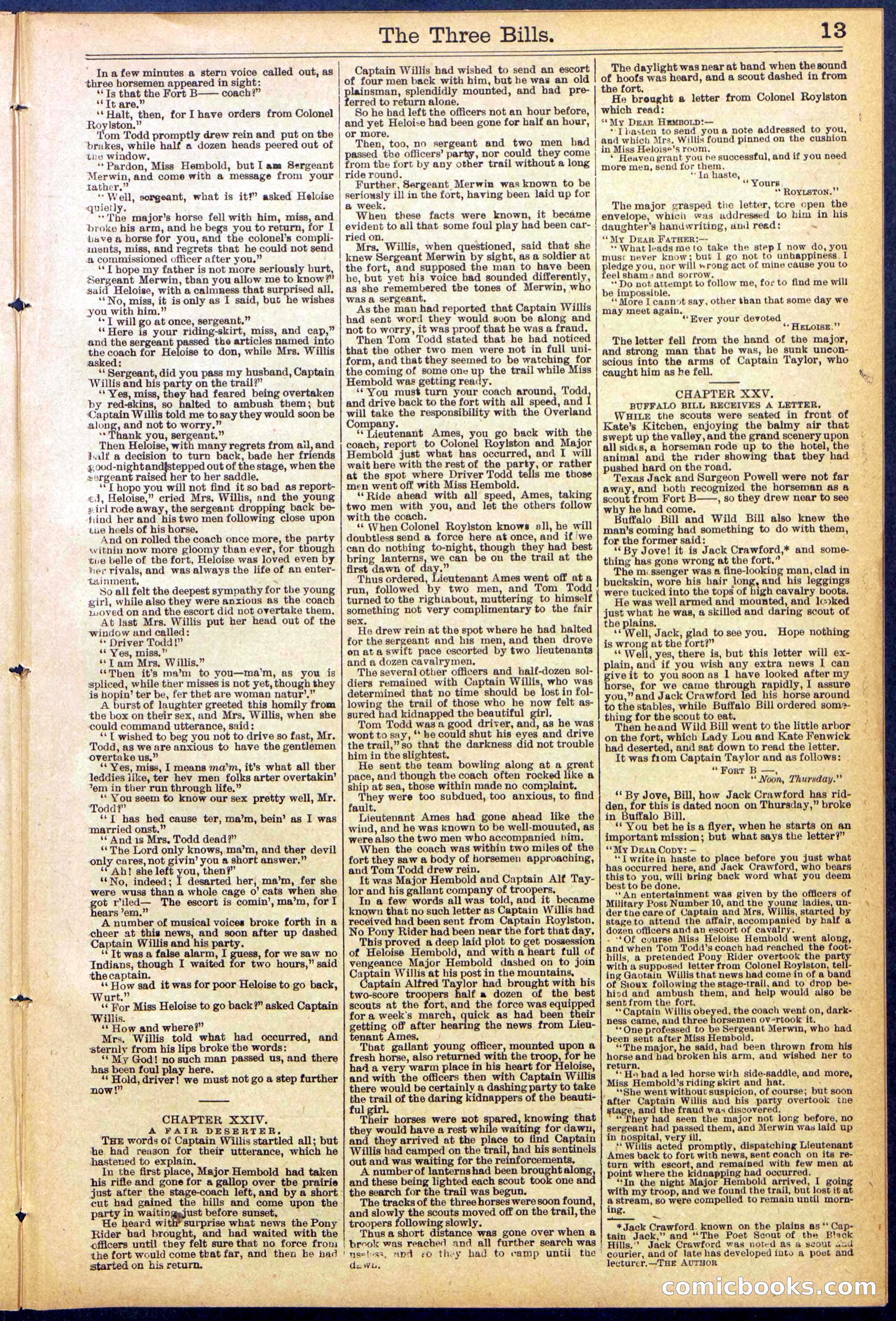 Beadle's New York Dime Library, No. 882 — page 13 of 32