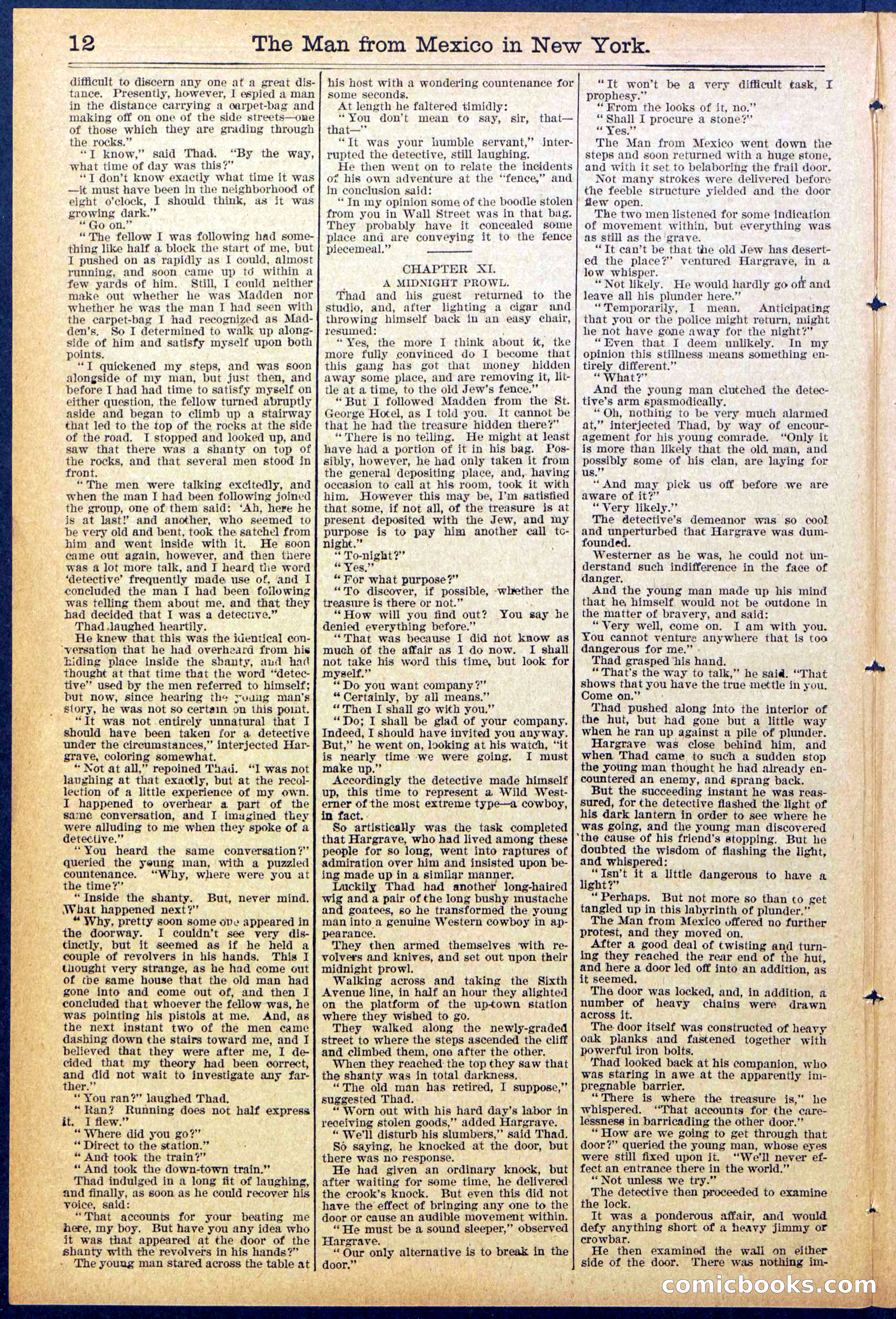 Beadle's New York Dime Library No. 883 — page 12 of 32