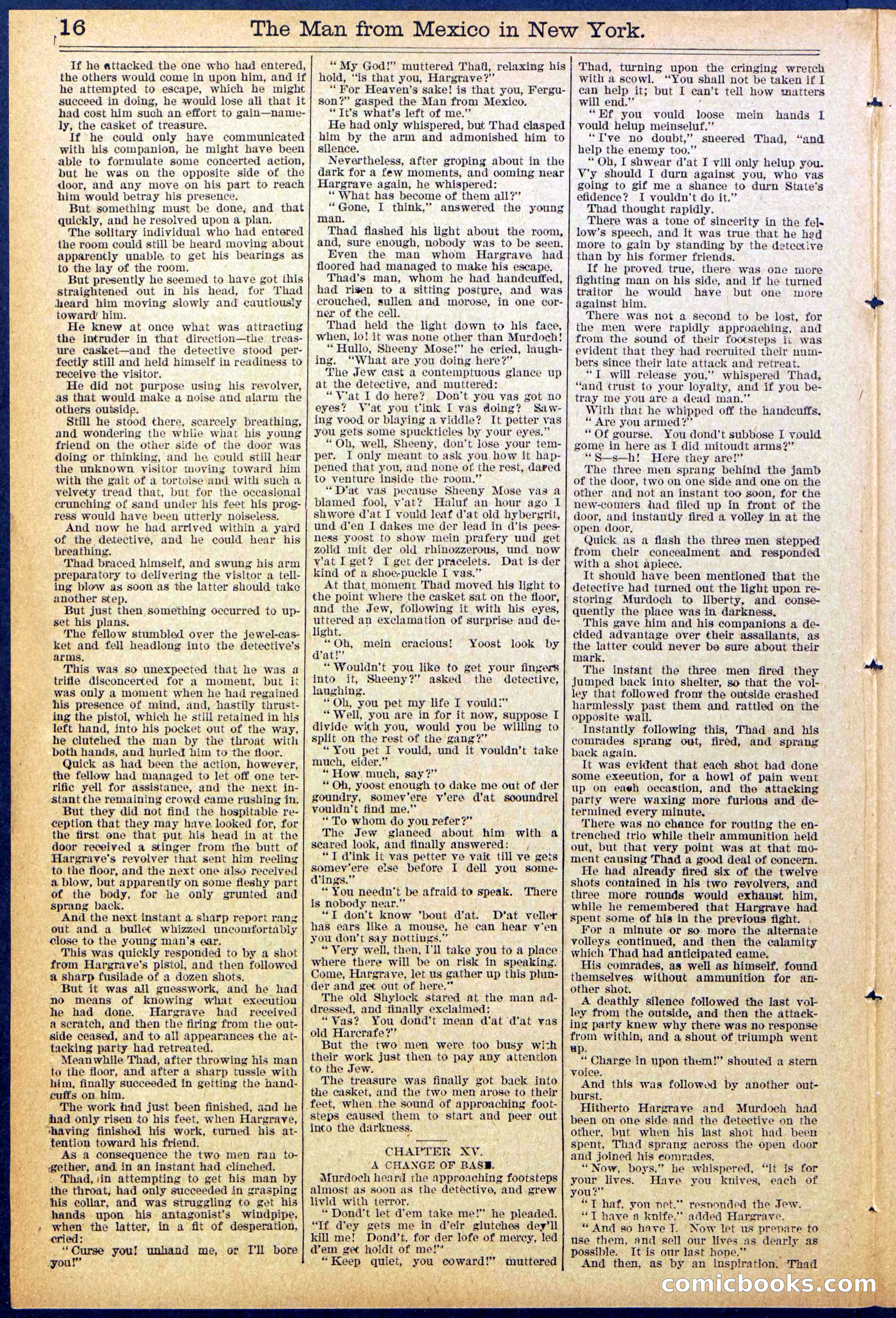 Beadle's New York Dime Library No. 883 — page 16 of 32