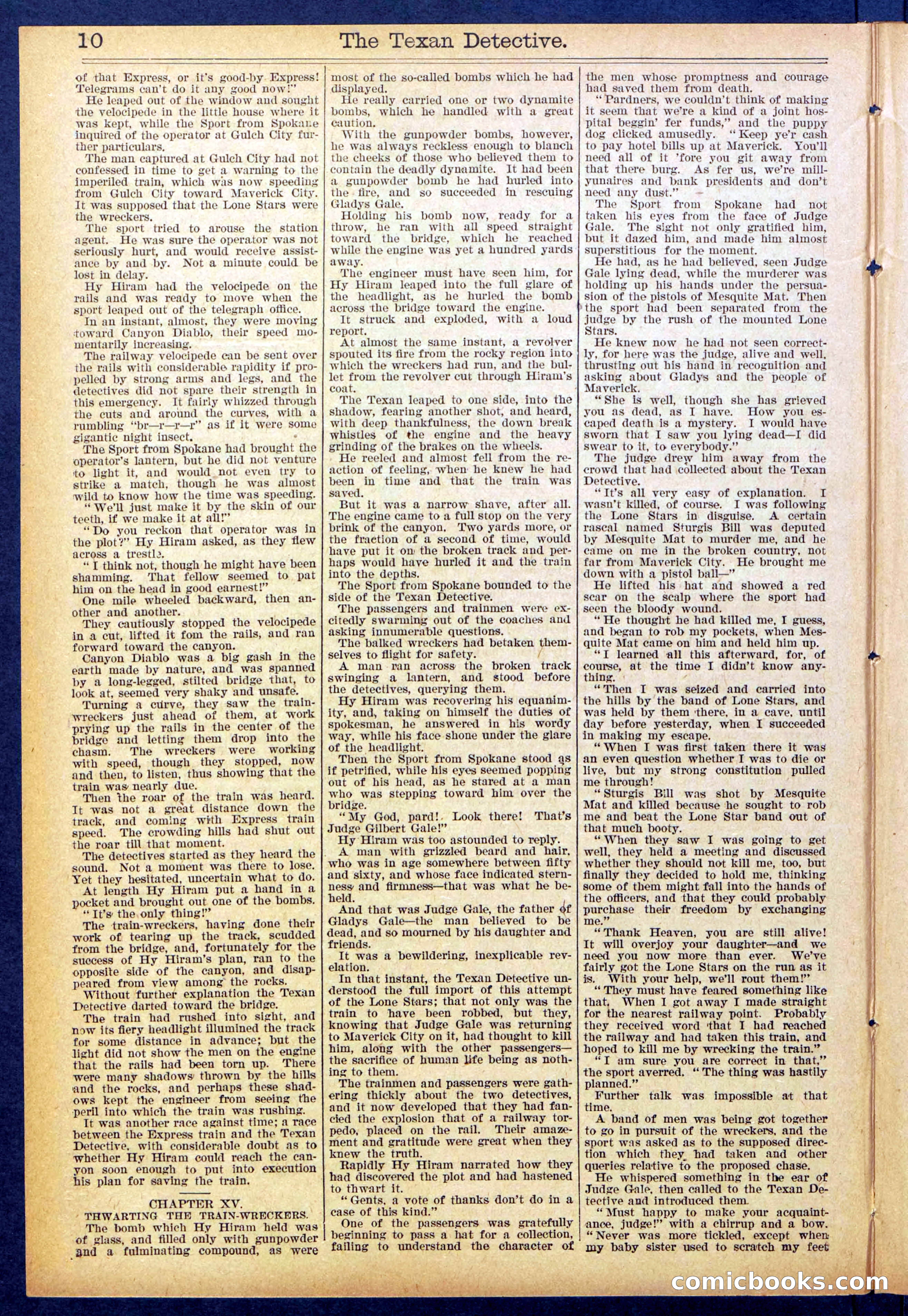 Beadle's New York Dime Library No. 887 — page 10 of 32