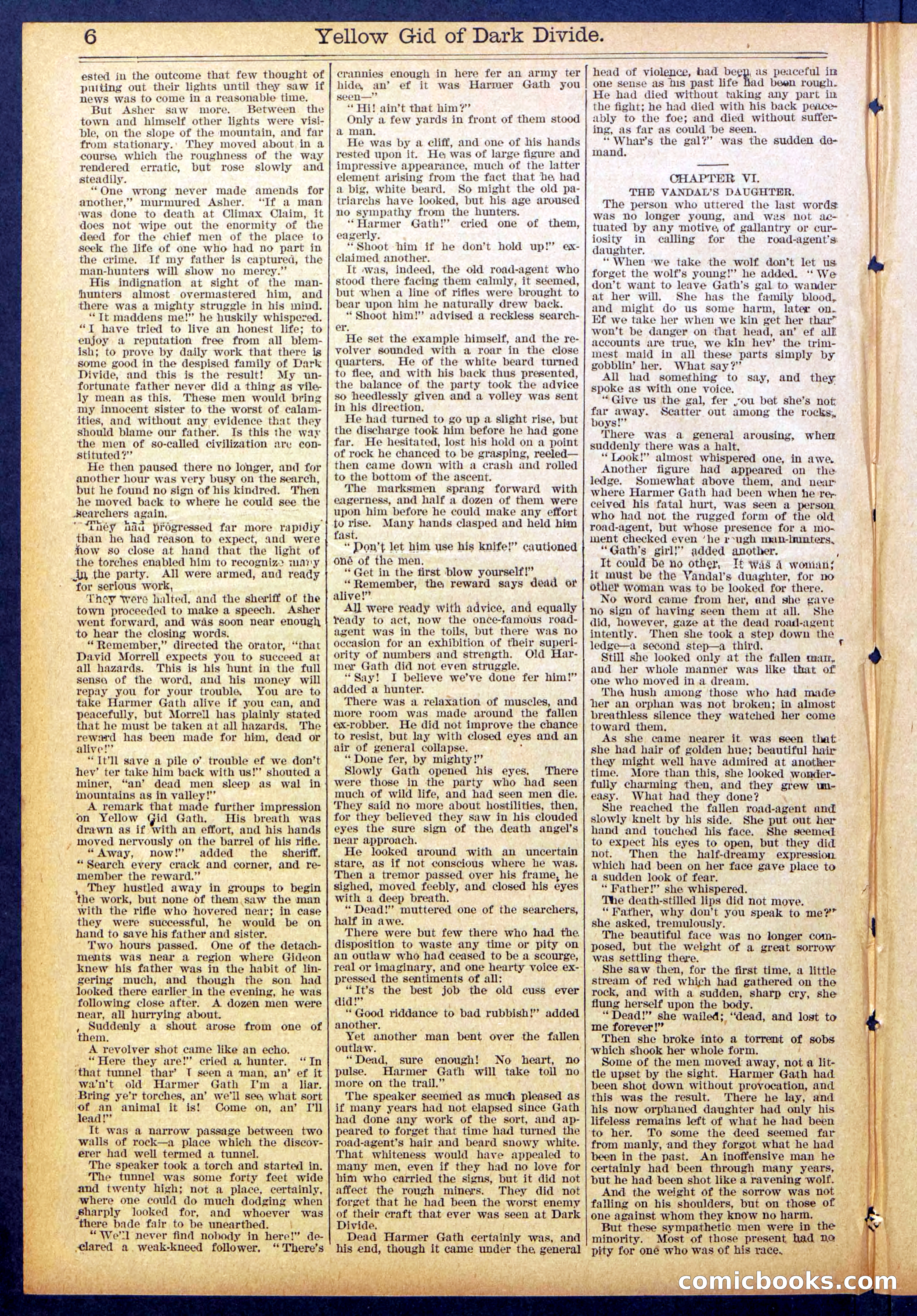 Beadle's Dime Library No. 893 — page 6 of 32