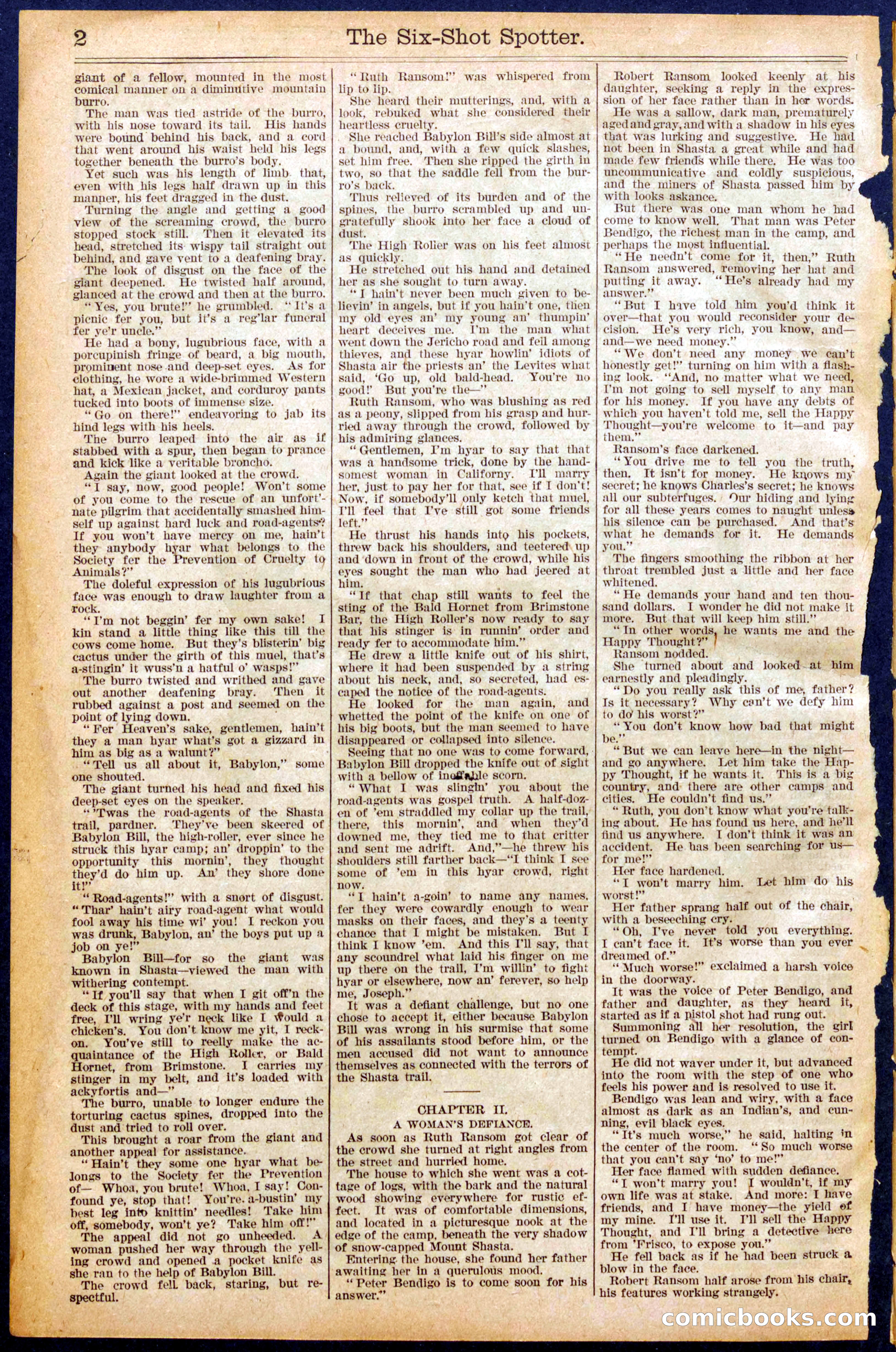 Beadle's New York Dime Library No. 897 — page 2 of 32
