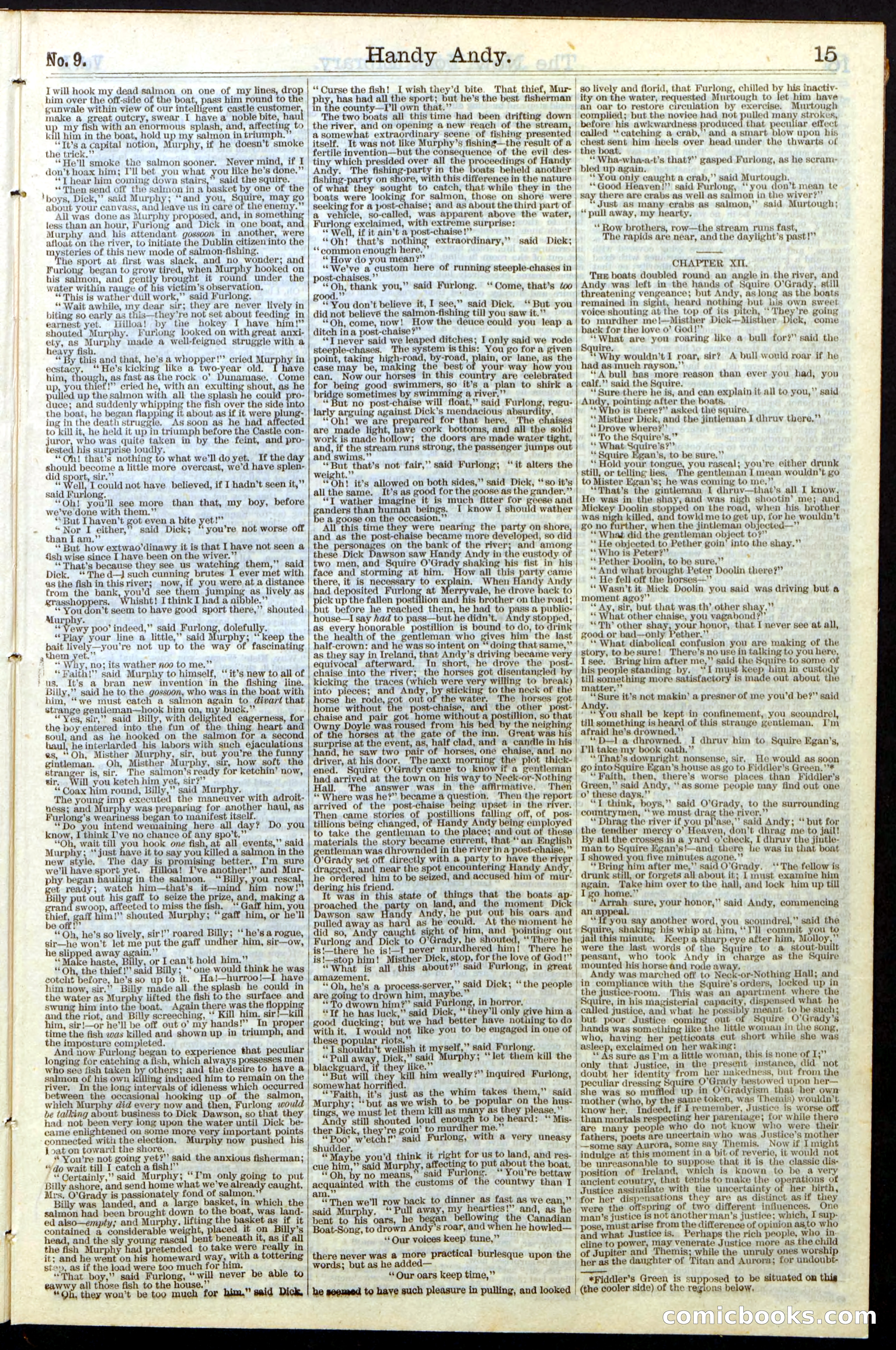 Beadle's Dime Library No. 9 — page 15 of 56
