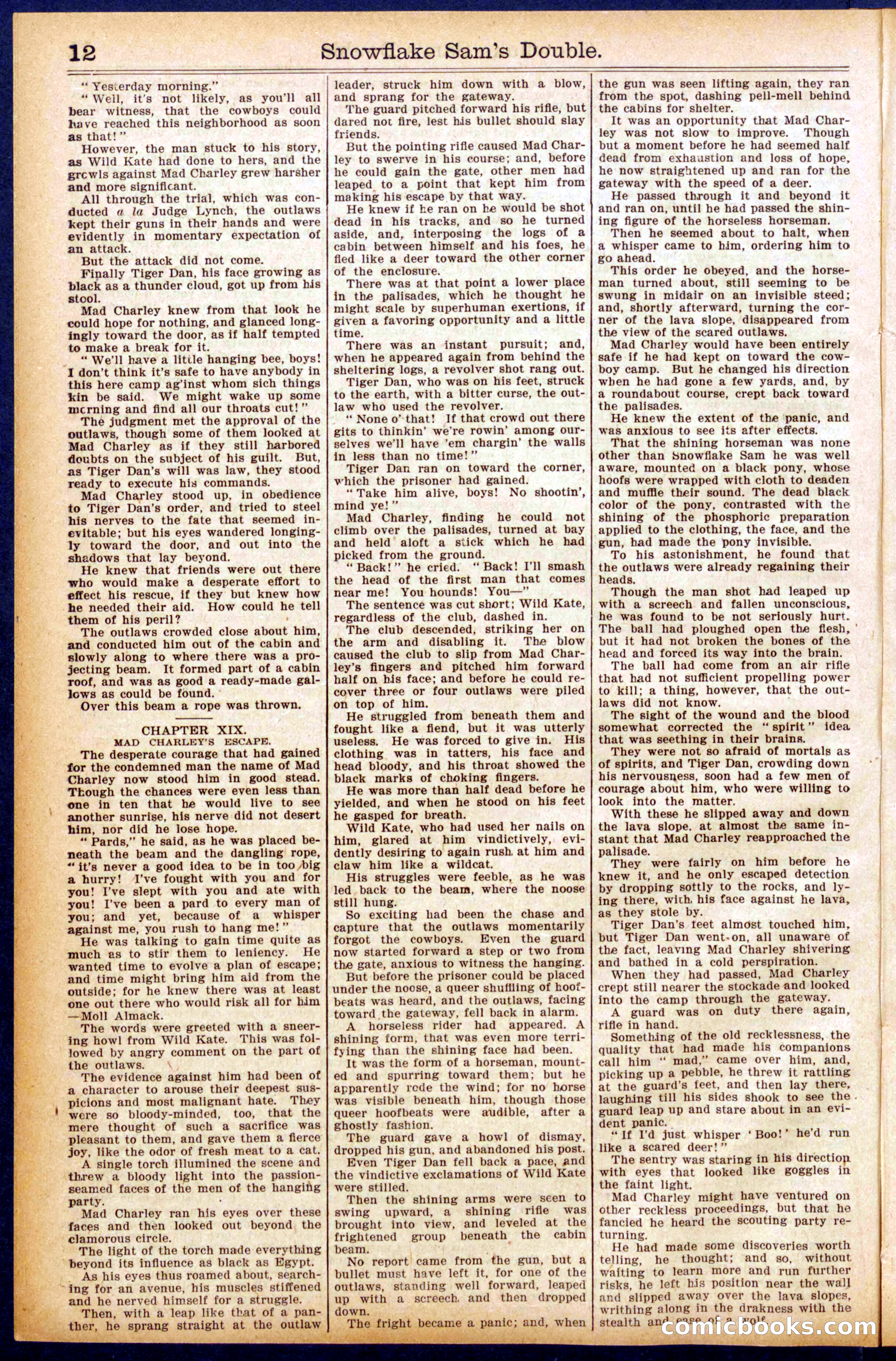 Beadle's New York Dime Library No. 914 — page 12 of 32