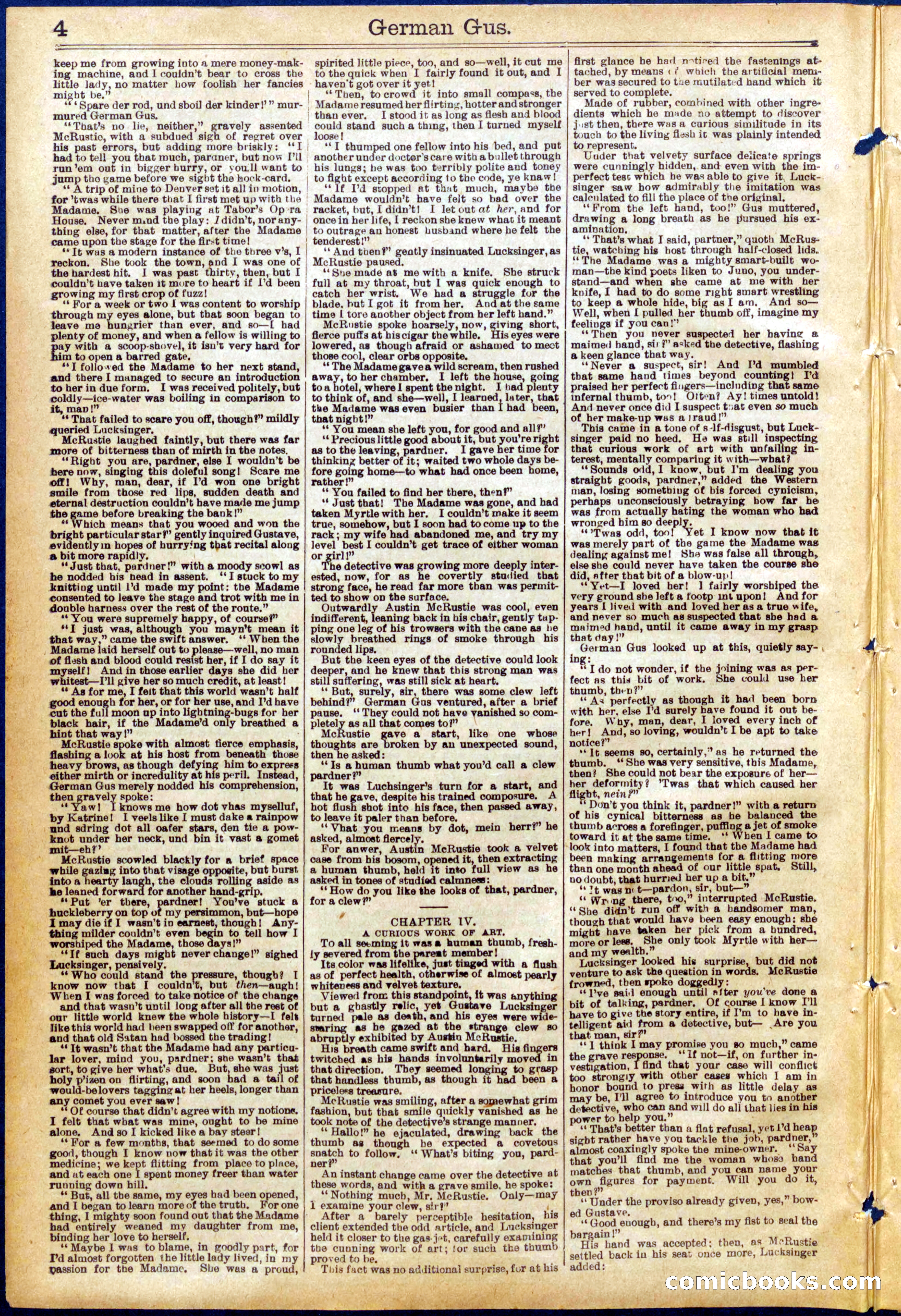 Beadle's New York Dime Library No. 937 — page 4 of 32