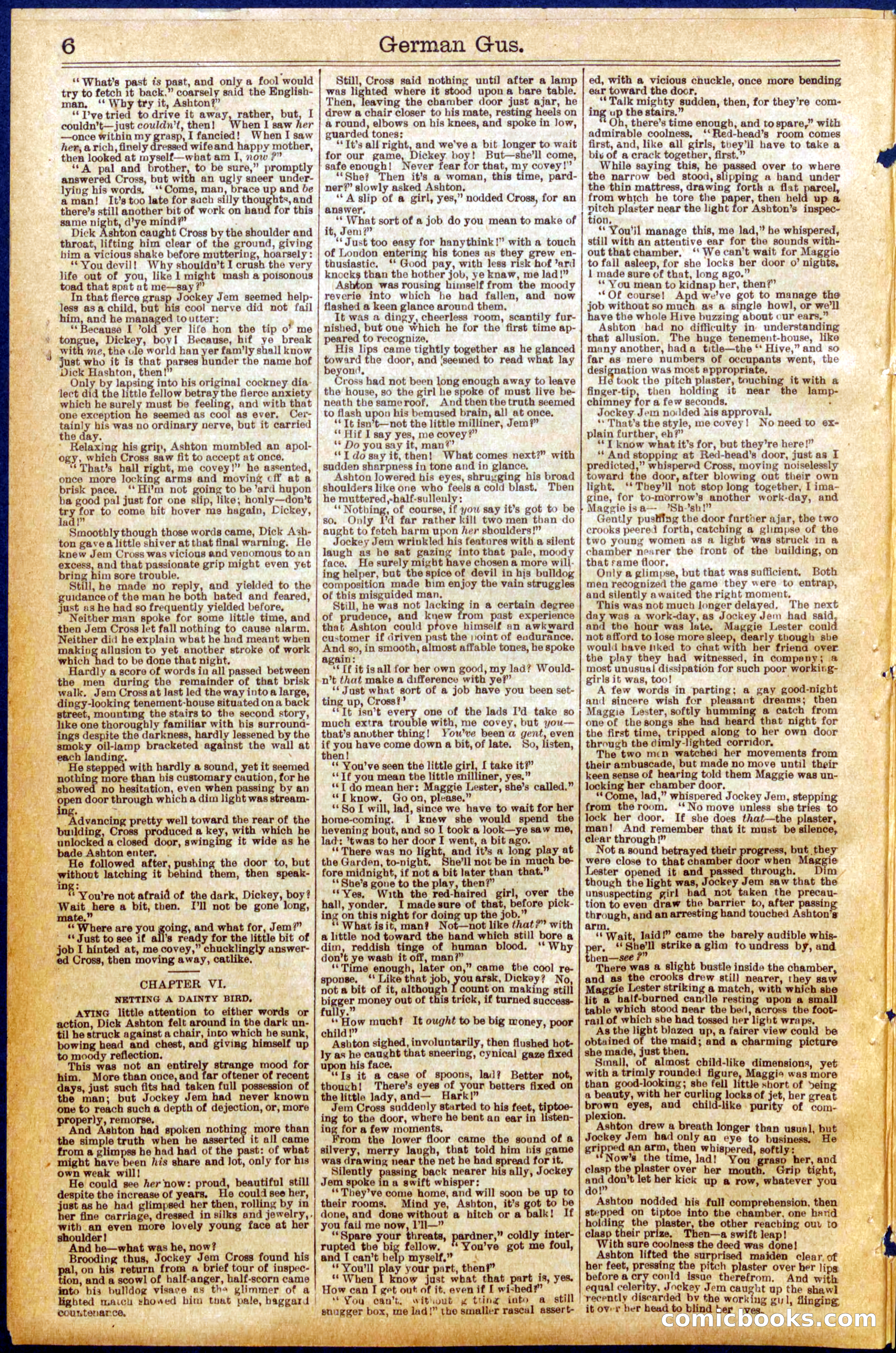 Beadle's New York Dime Library No. 937 — page 6 of 32