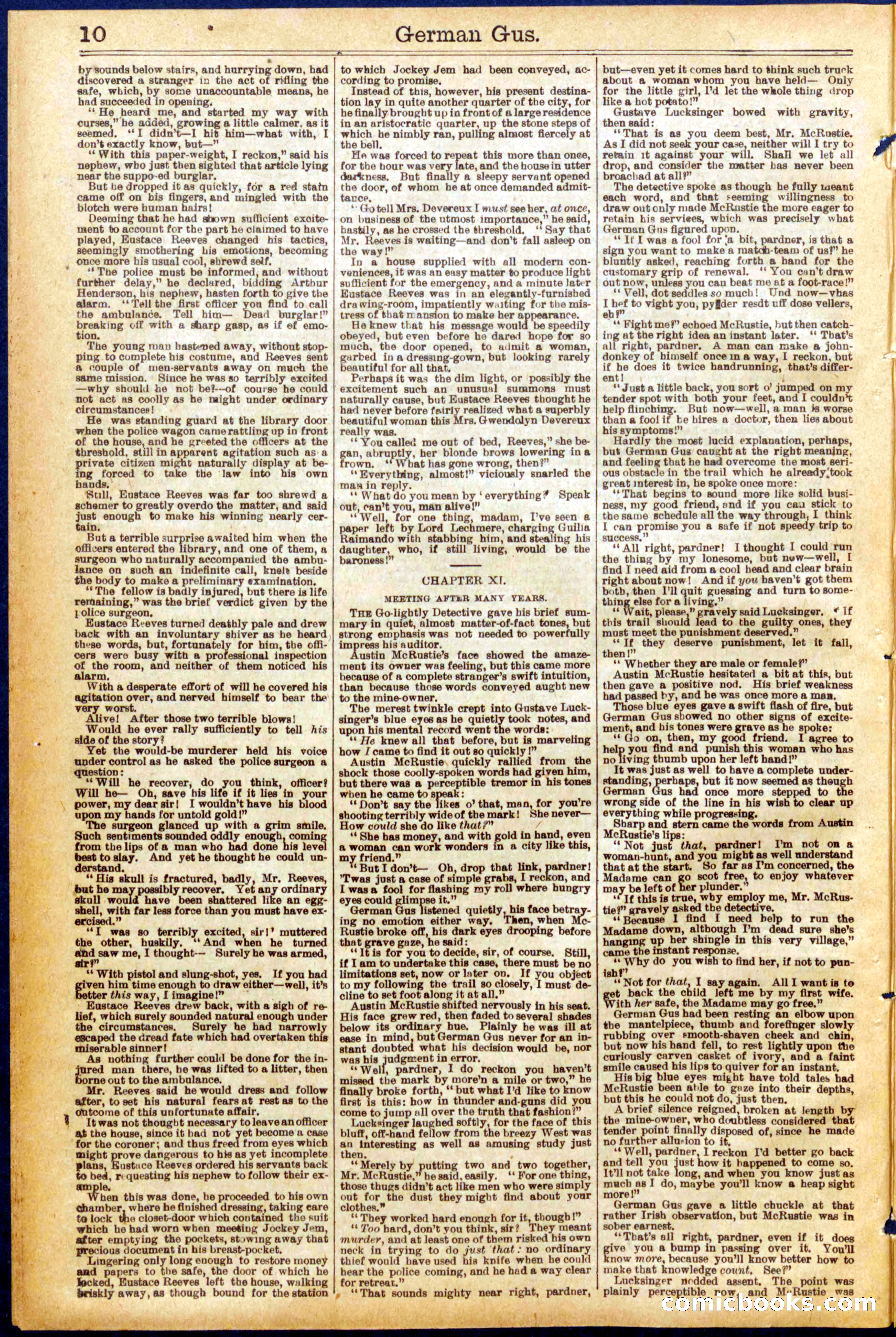 Beadle's New York Dime Library No. 937 — page 10 of 32