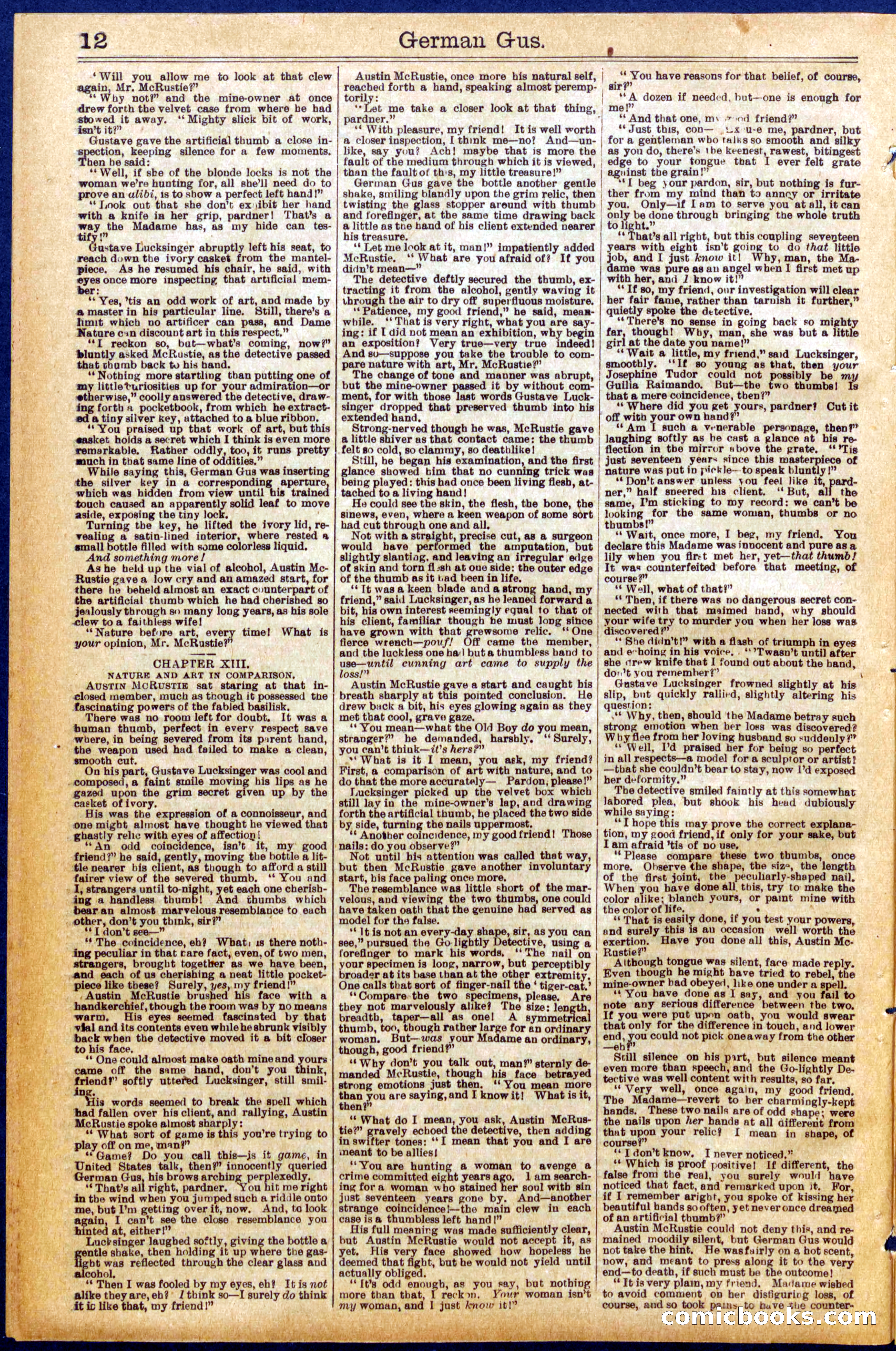 Beadle's New York Dime Library No. 937 — page 12 of 32