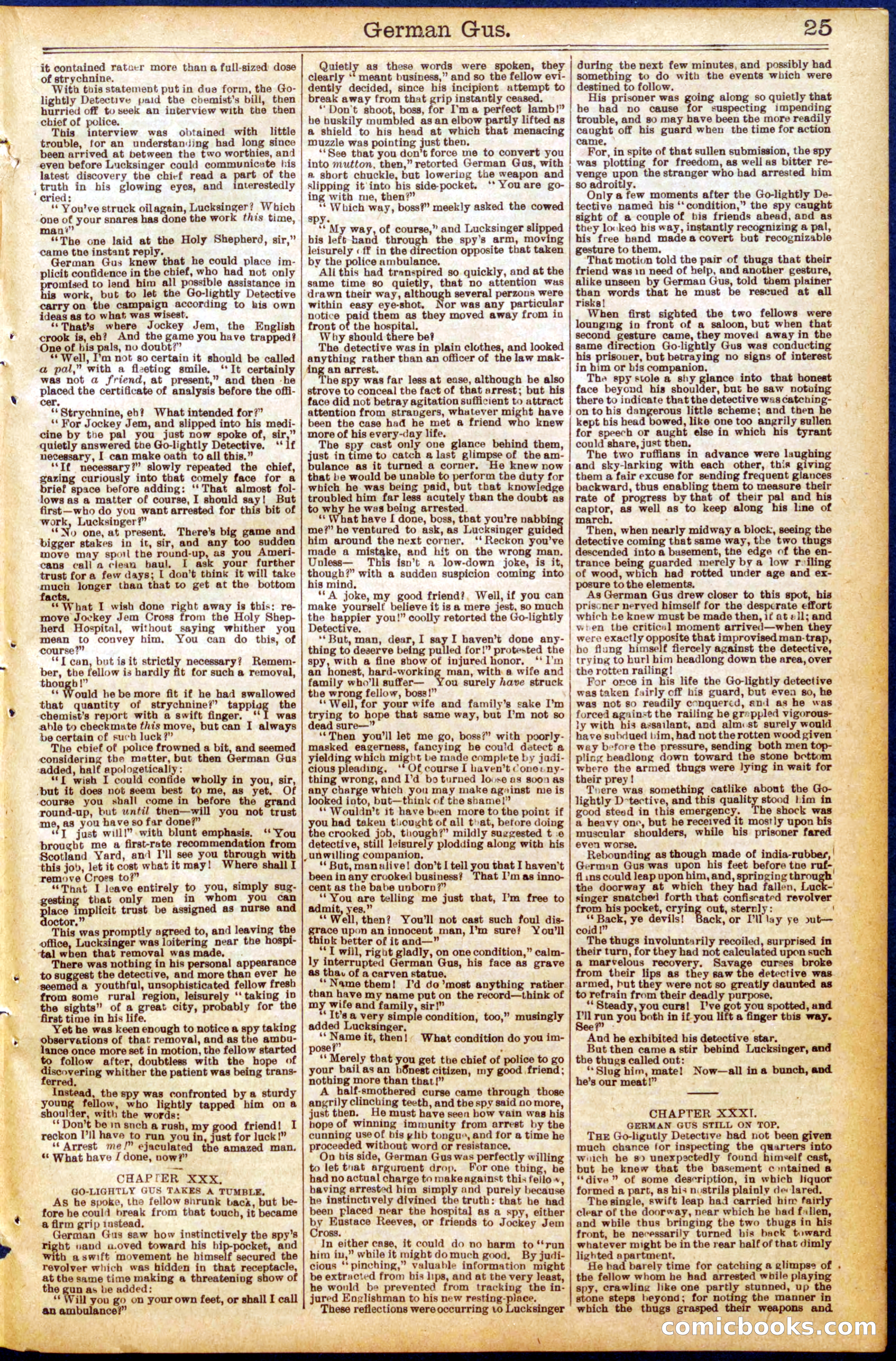 Beadle's New York Dime Library No. 937 — page 25 of 32