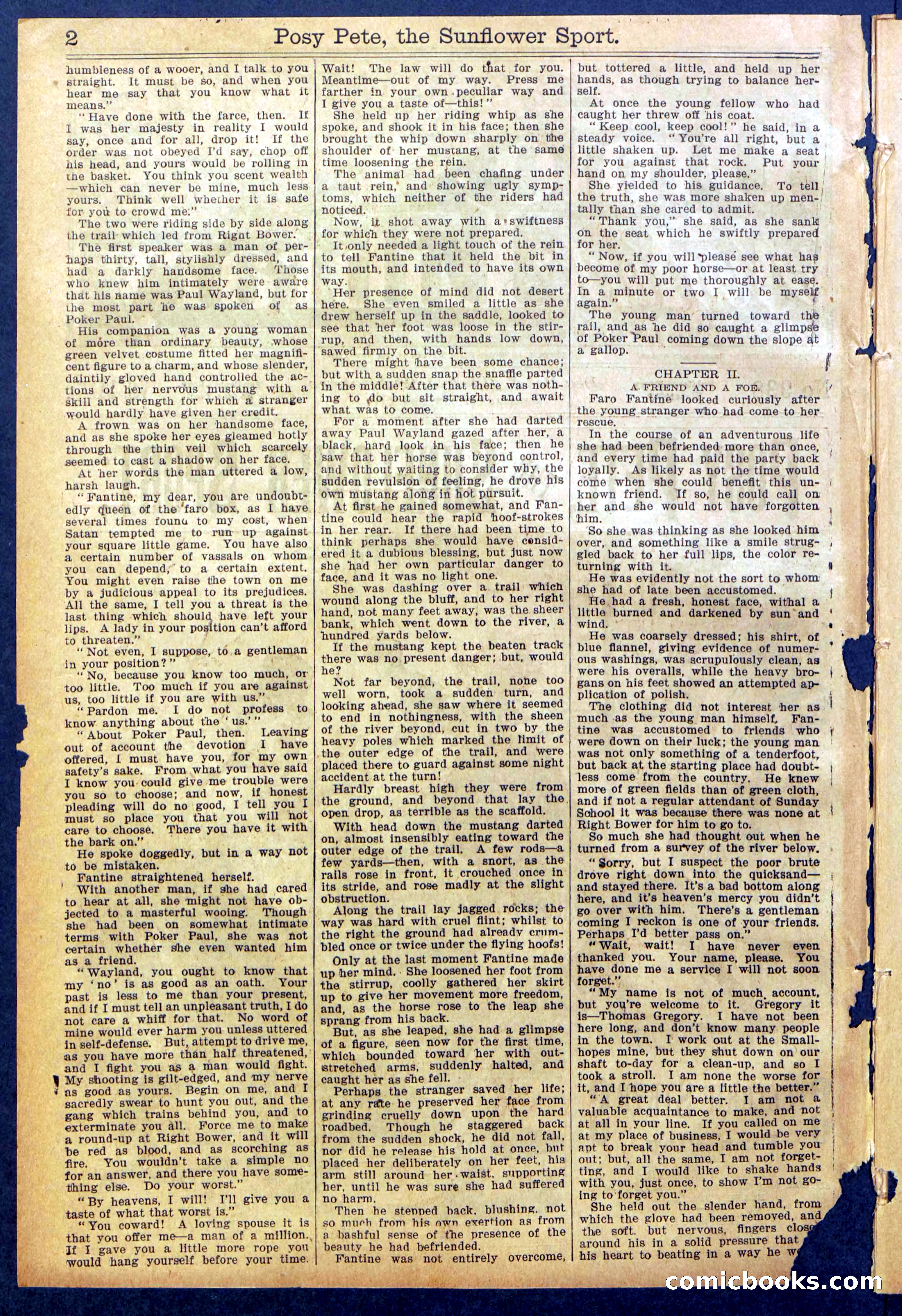 Beadle's New York Dime Library No. 938 — page 2 of 32