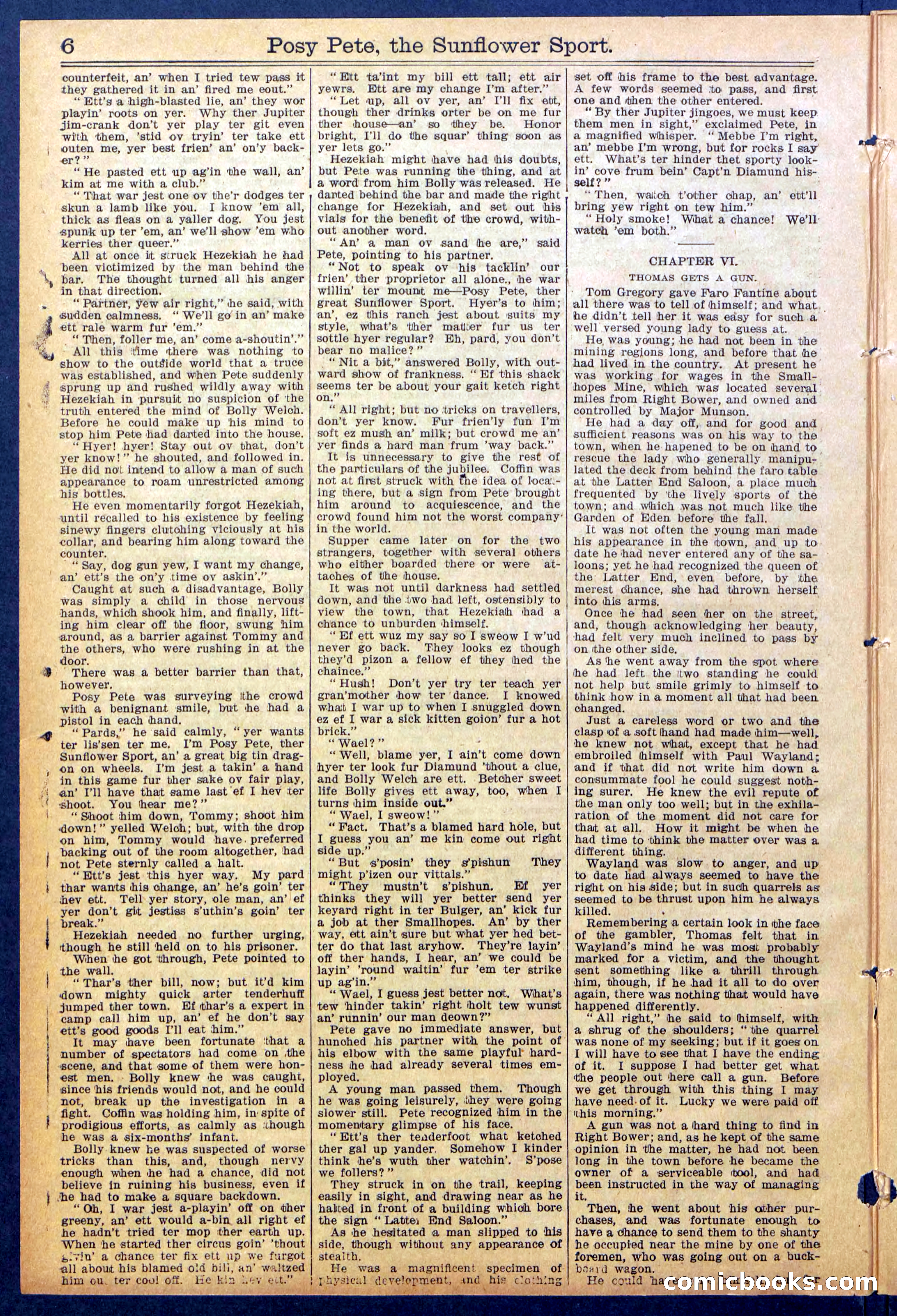 Beadle's New York Dime Library No. 938 — page 6 of 32