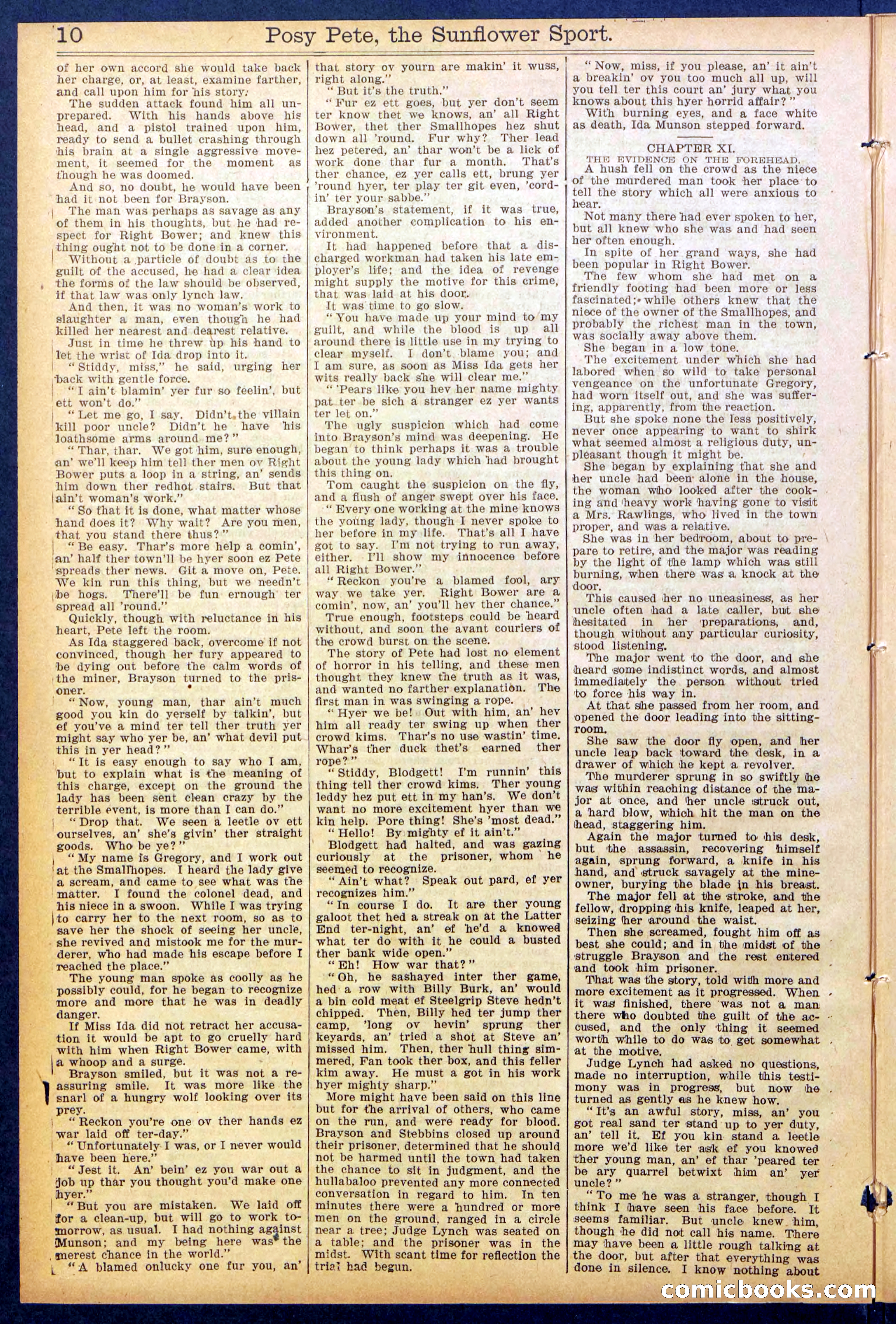 Beadle's New York Dime Library No. 938 — page 10 of 32
