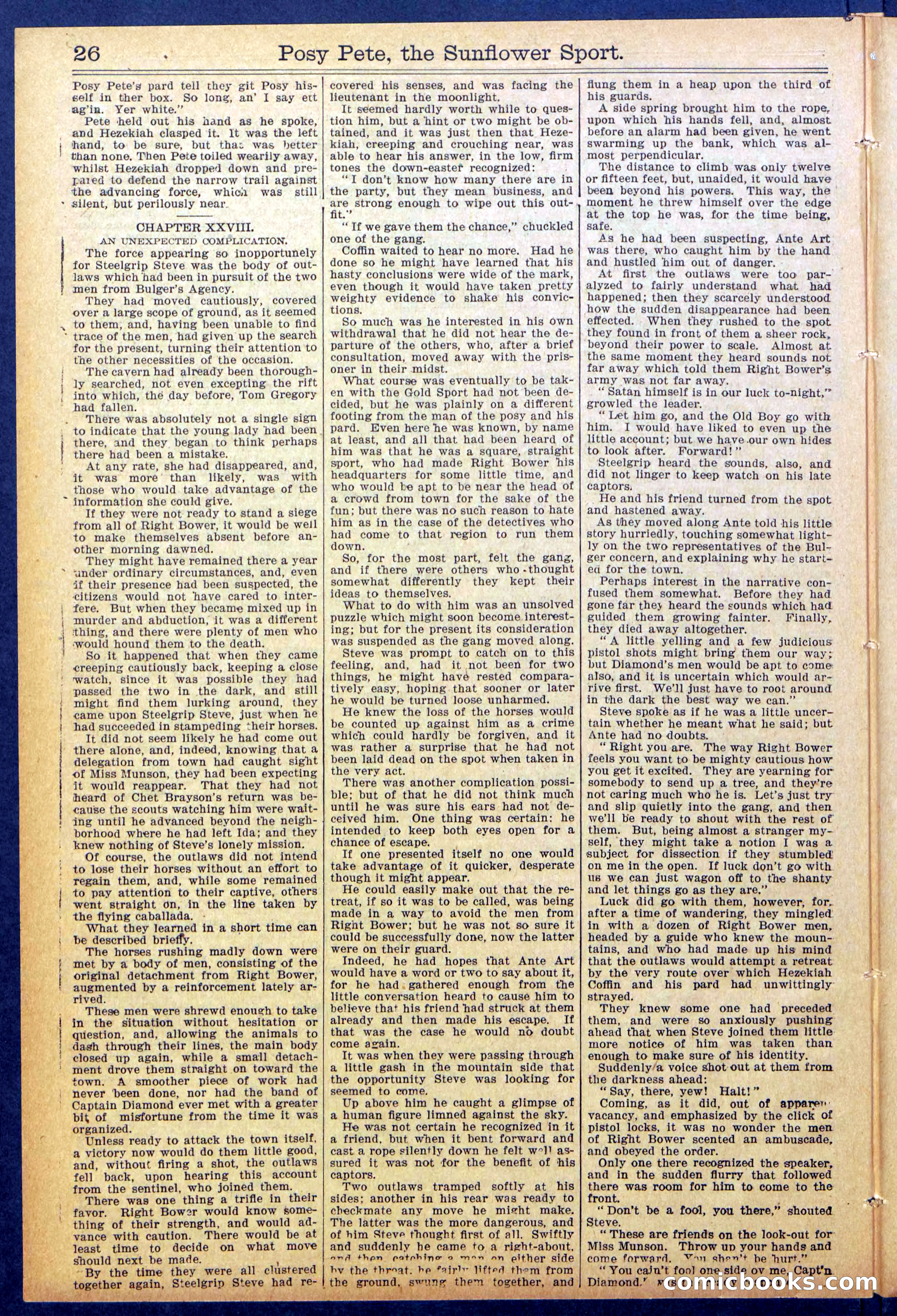 Beadle's New York Dime Library No. 938 — page 26 of 32