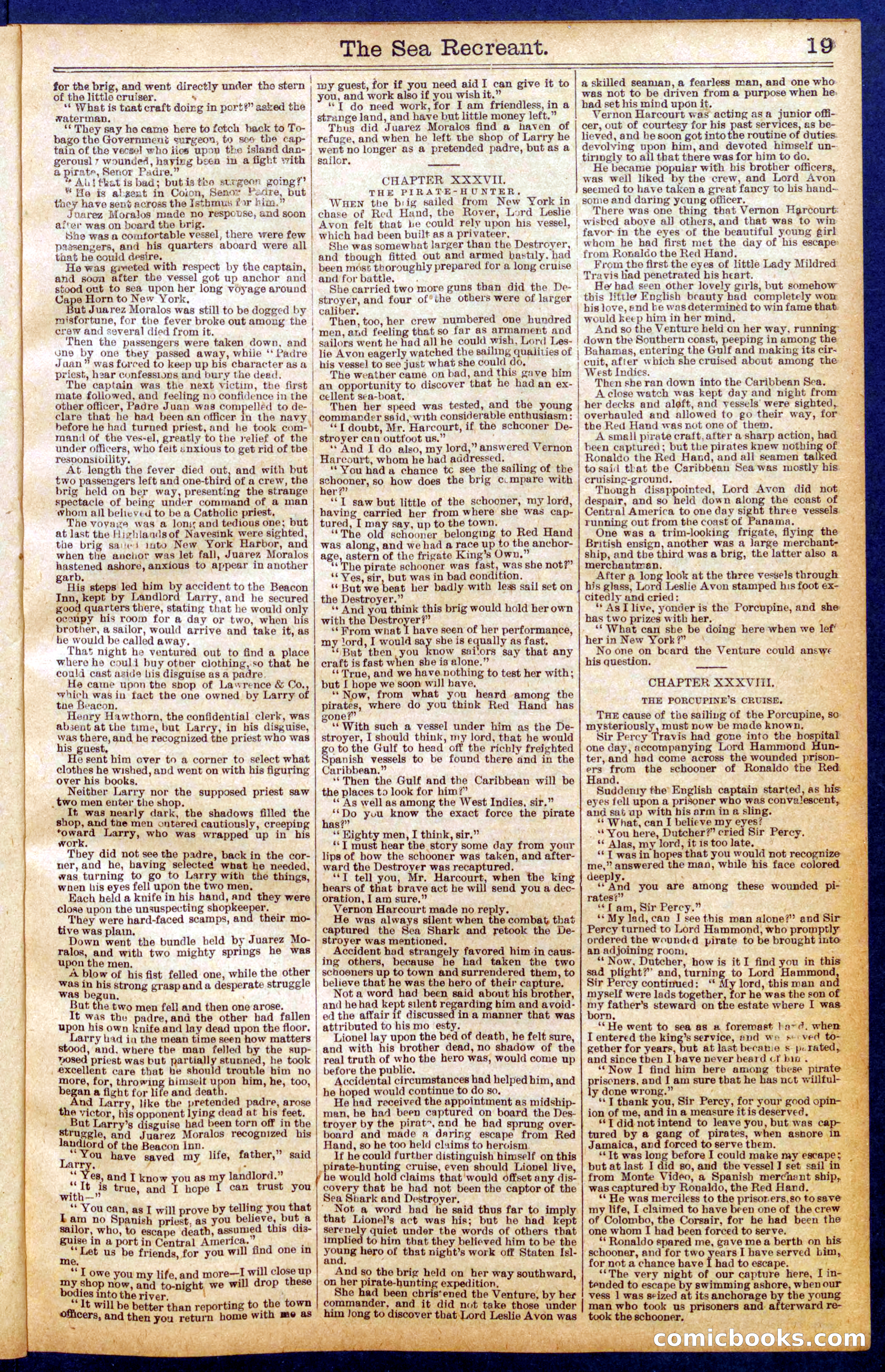 Beadle's Dime Library No. 963 — page 19 of 32