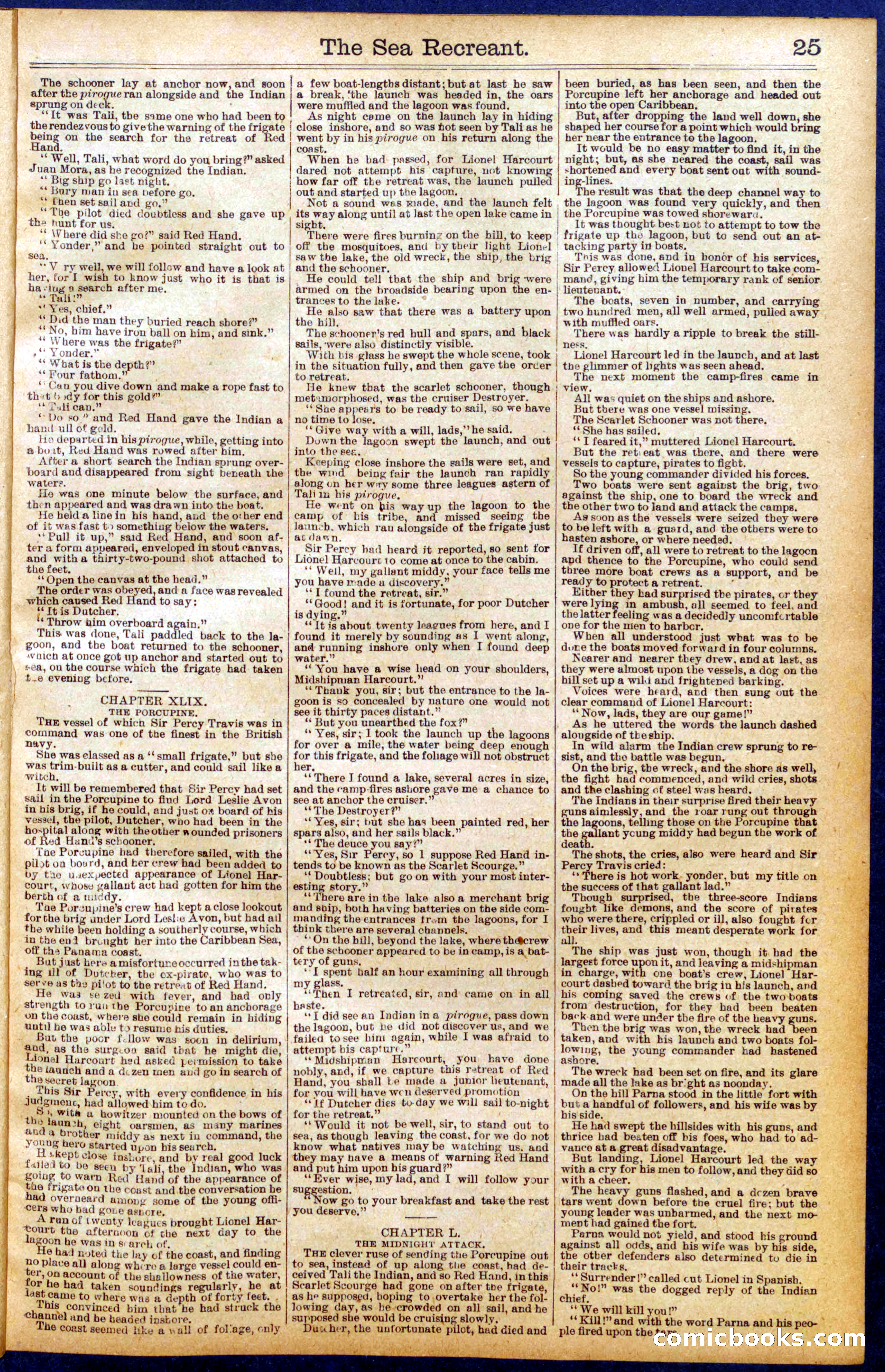 Beadle's Dime Library No. 963 — page 25 of 32