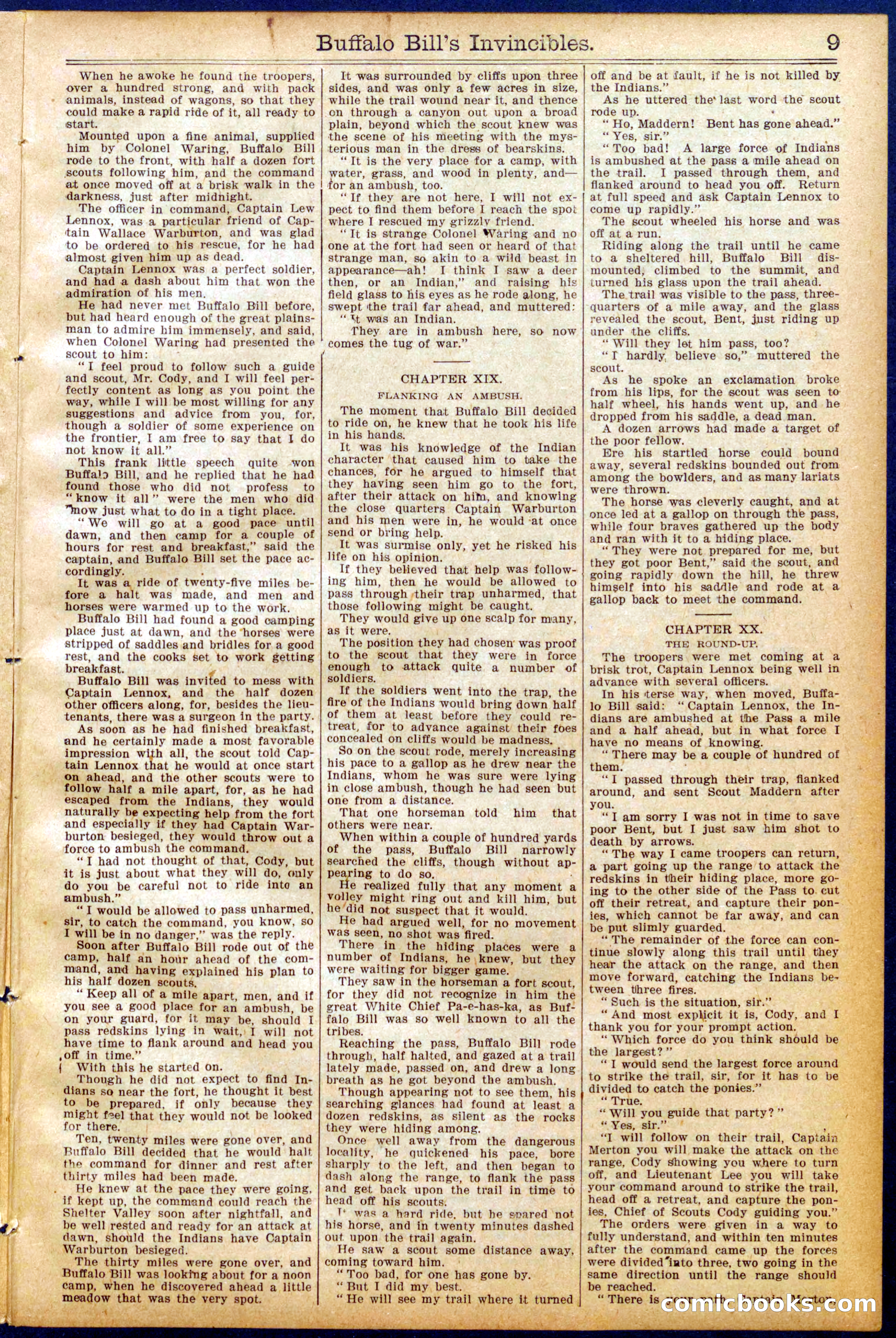 Beadle's New York Dime Library, No. 964 — page 9 of 32