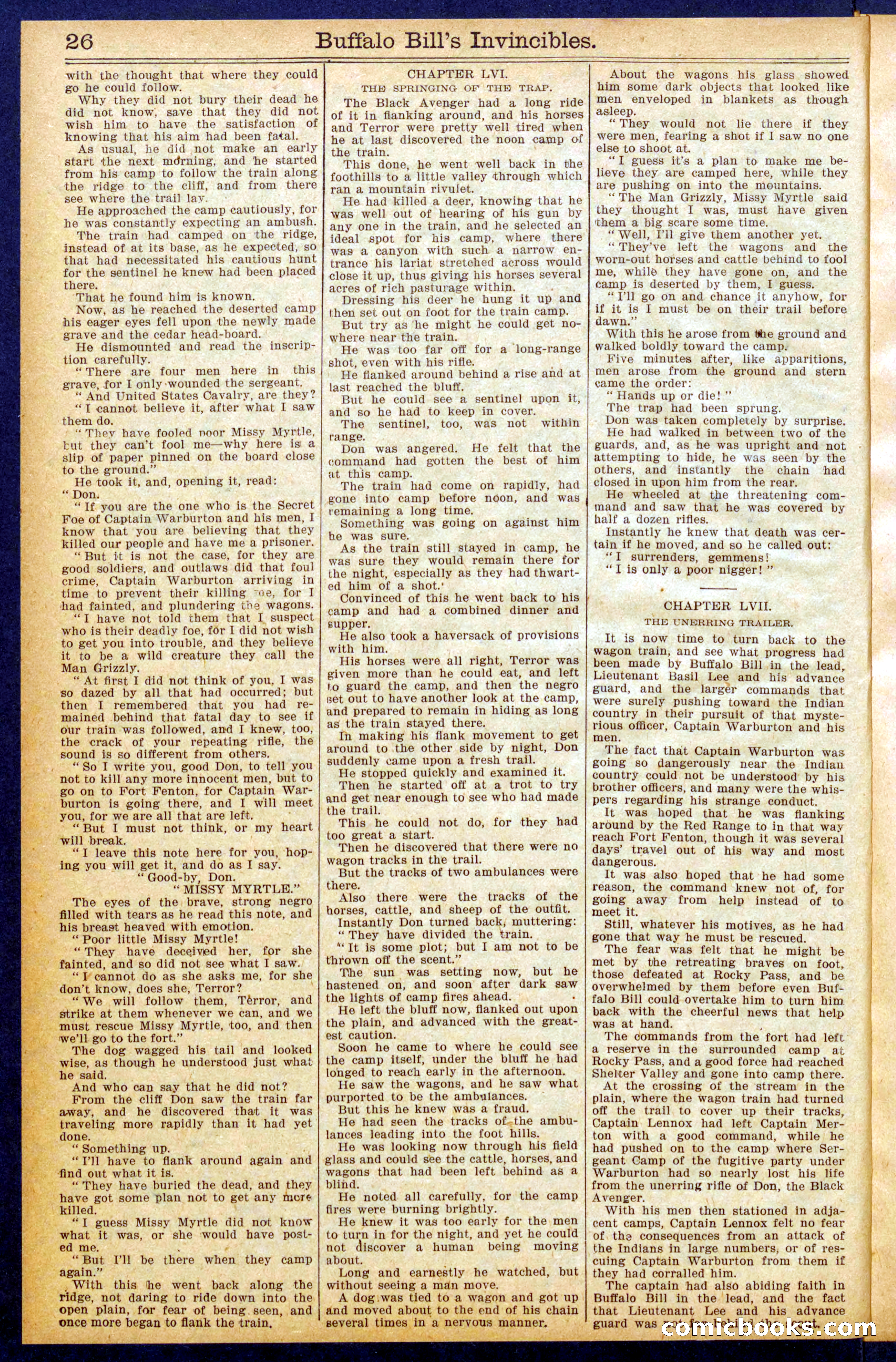 Beadle's New York Dime Library, No. 964 — page 26 of 32
