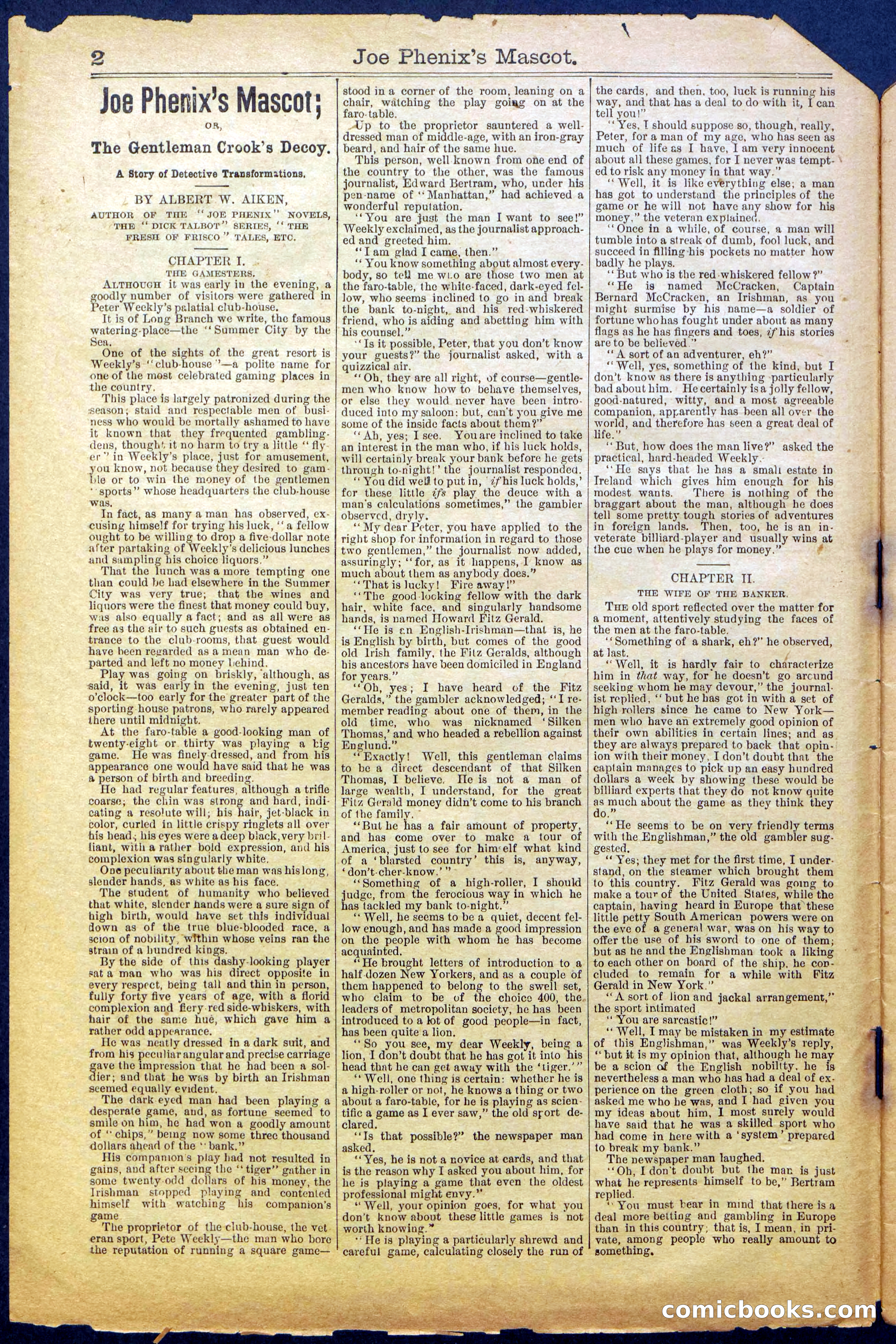 Beadle's Dime Library No. 965 — page 2 of 32