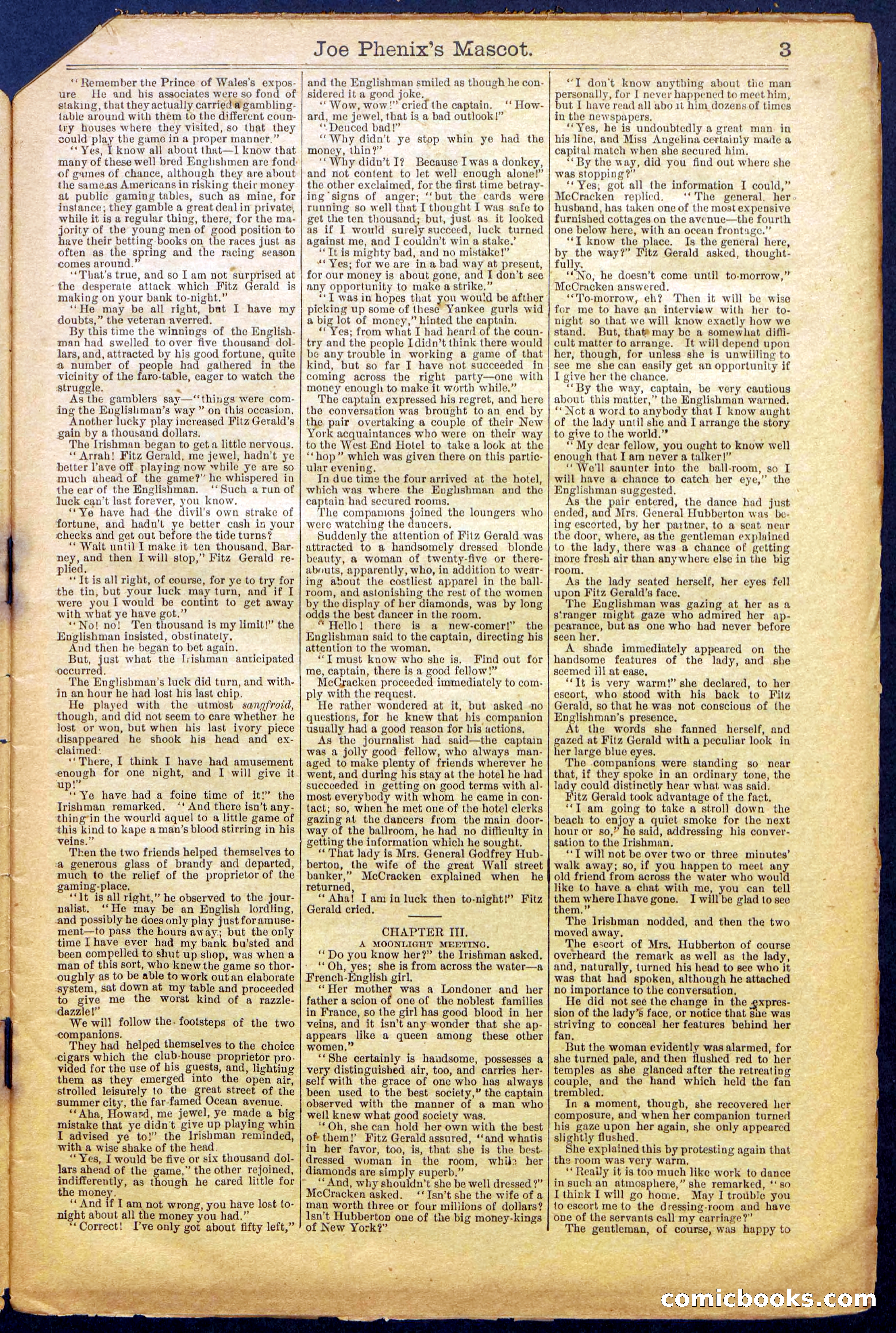 Beadle's Dime Library No. 965 — page 3 of 32
