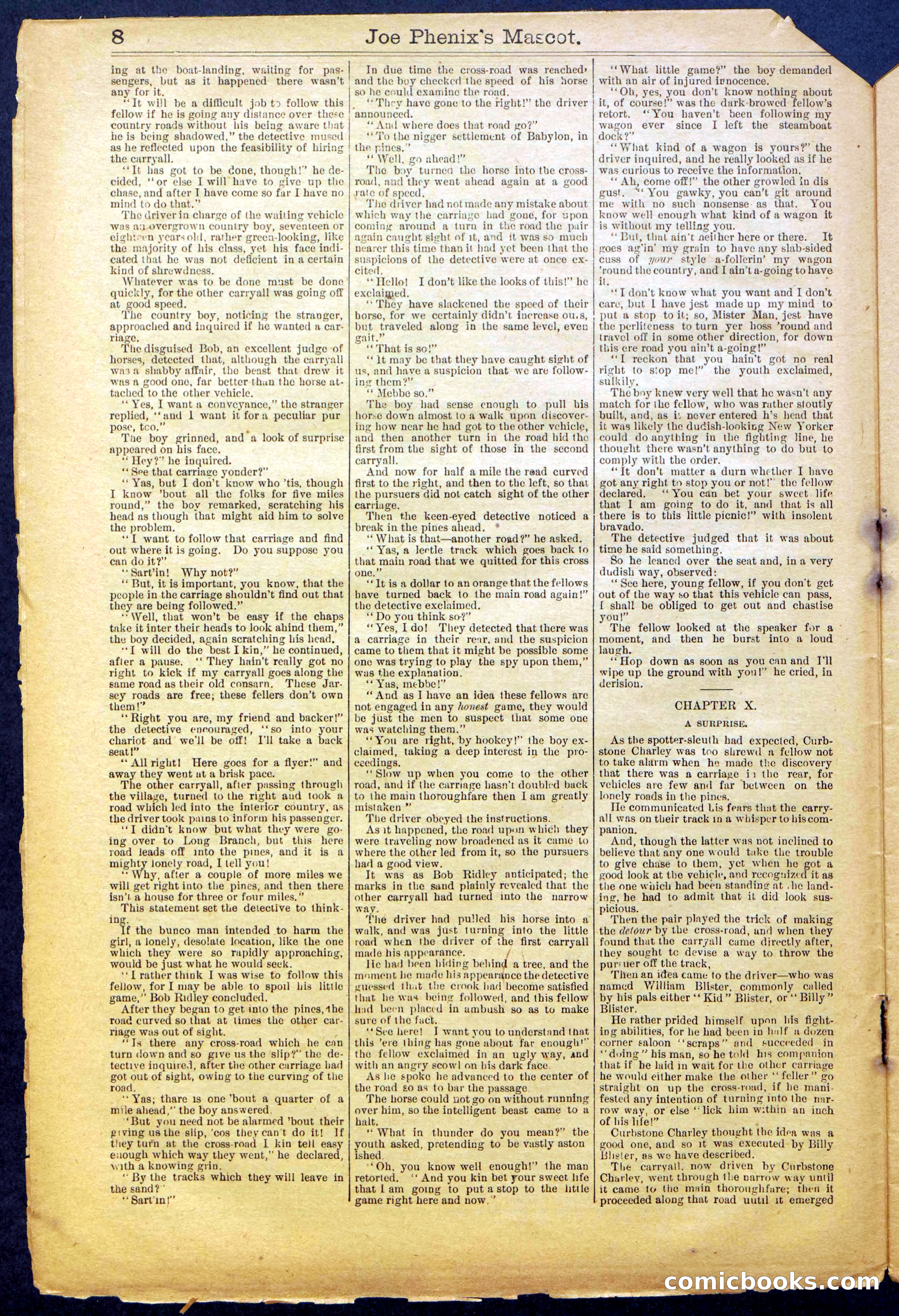 Beadle's Dime Library No. 965 — page 8 of 32