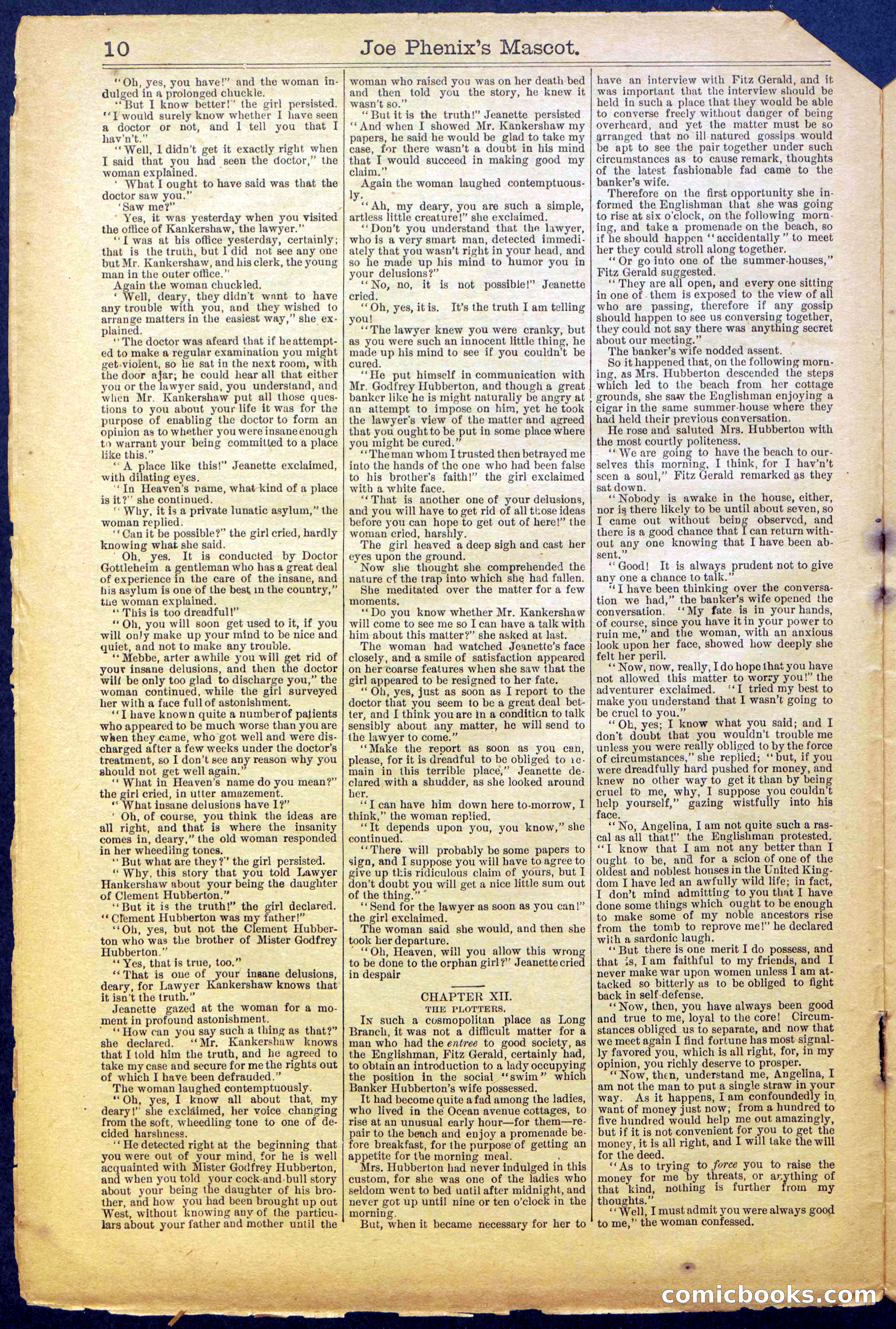 Beadle's Dime Library No. 965 — page 10 of 32