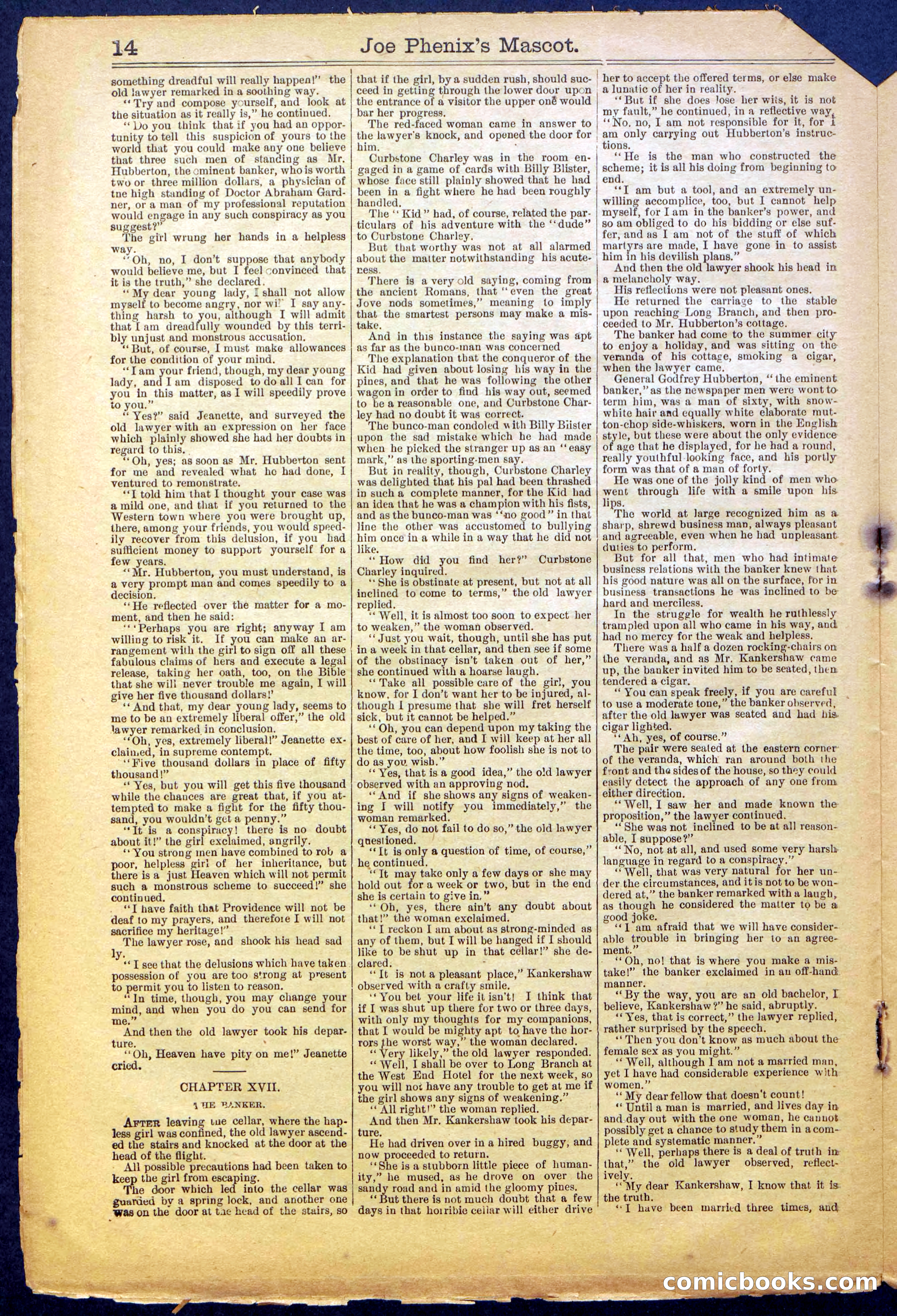Beadle's Dime Library No. 965 — page 14 of 32