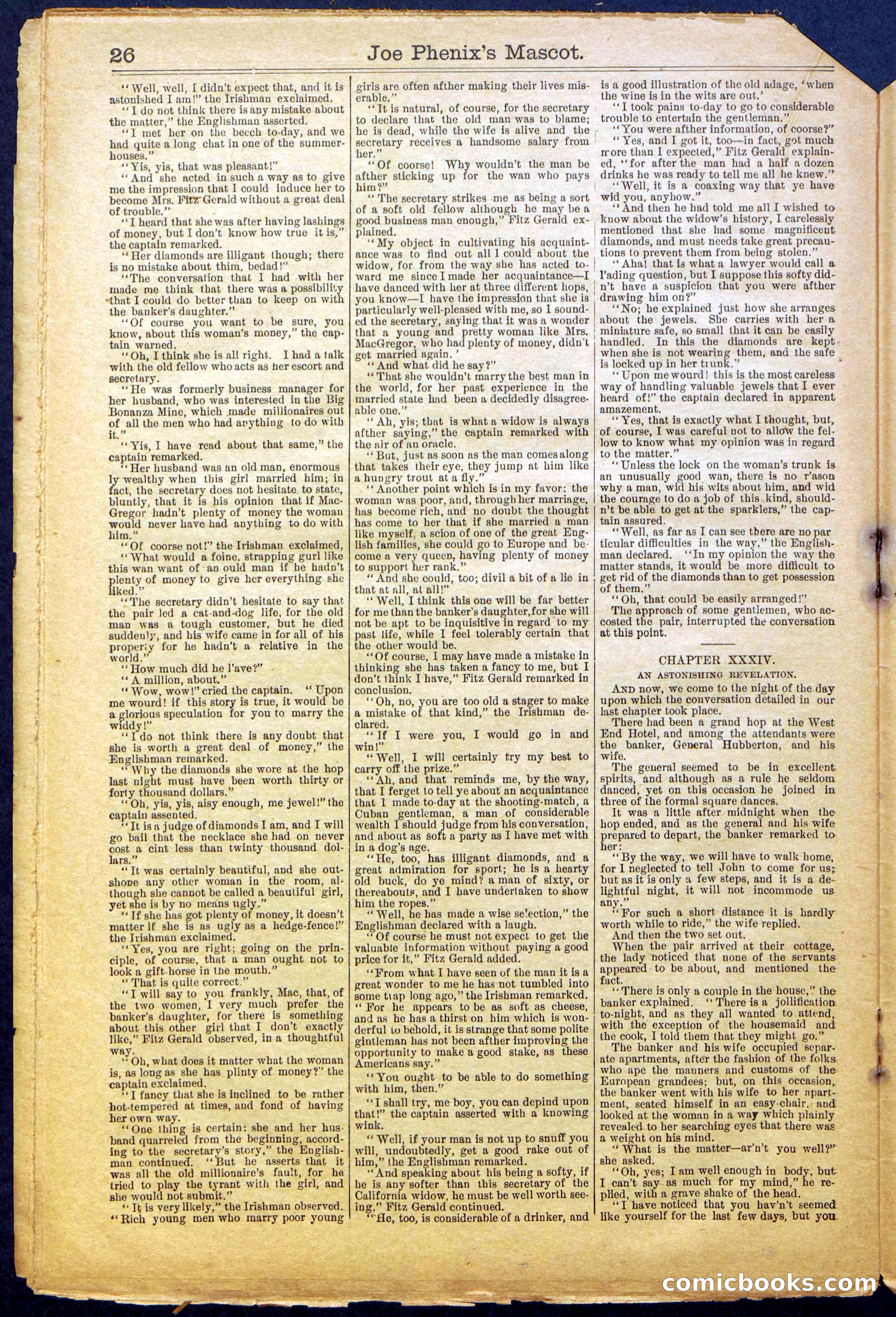 Beadle's Dime Library No. 965 — page 26 of 32