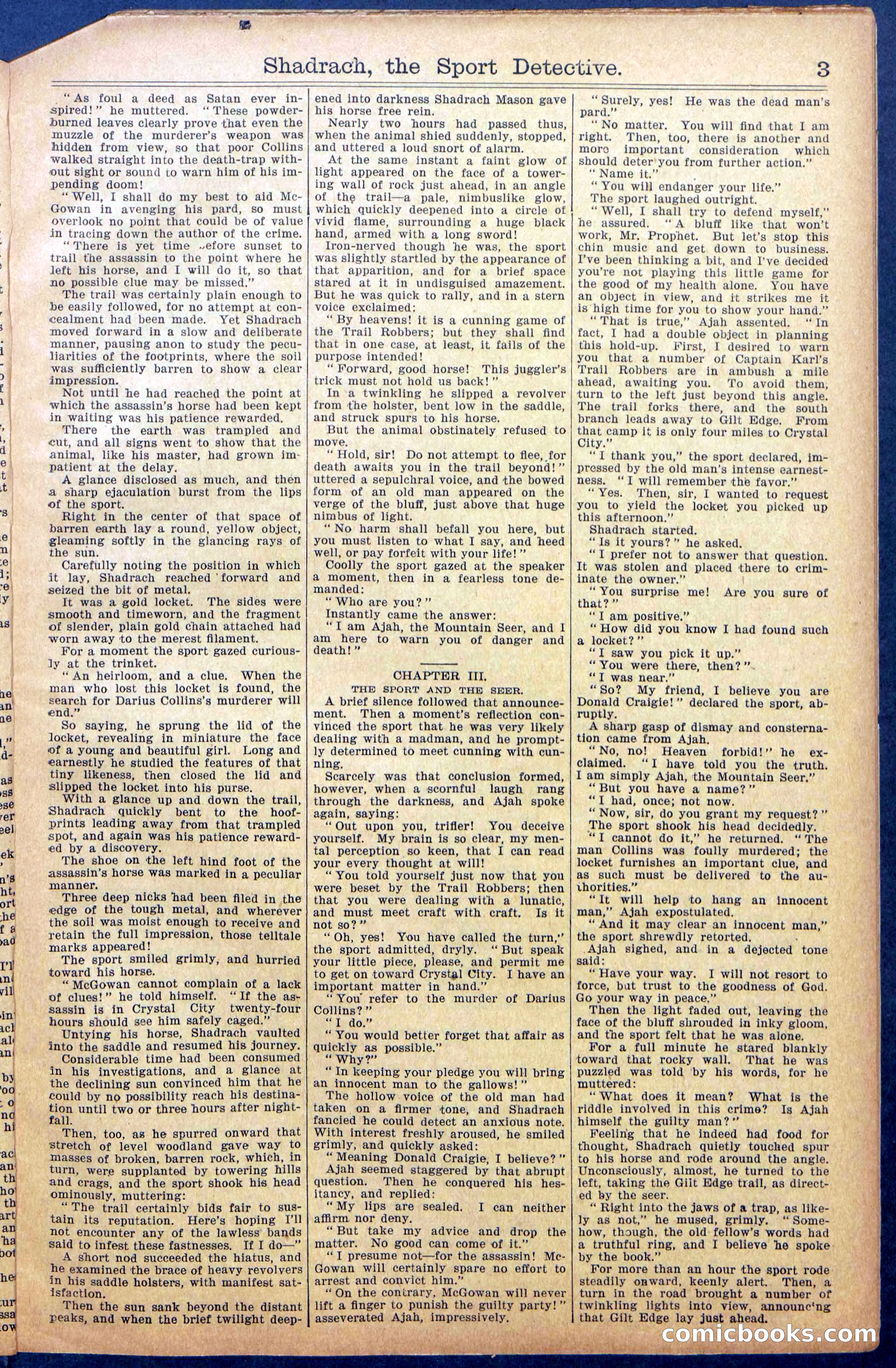 Beadle's New York Dime Library No. 987 — page 5 of 36