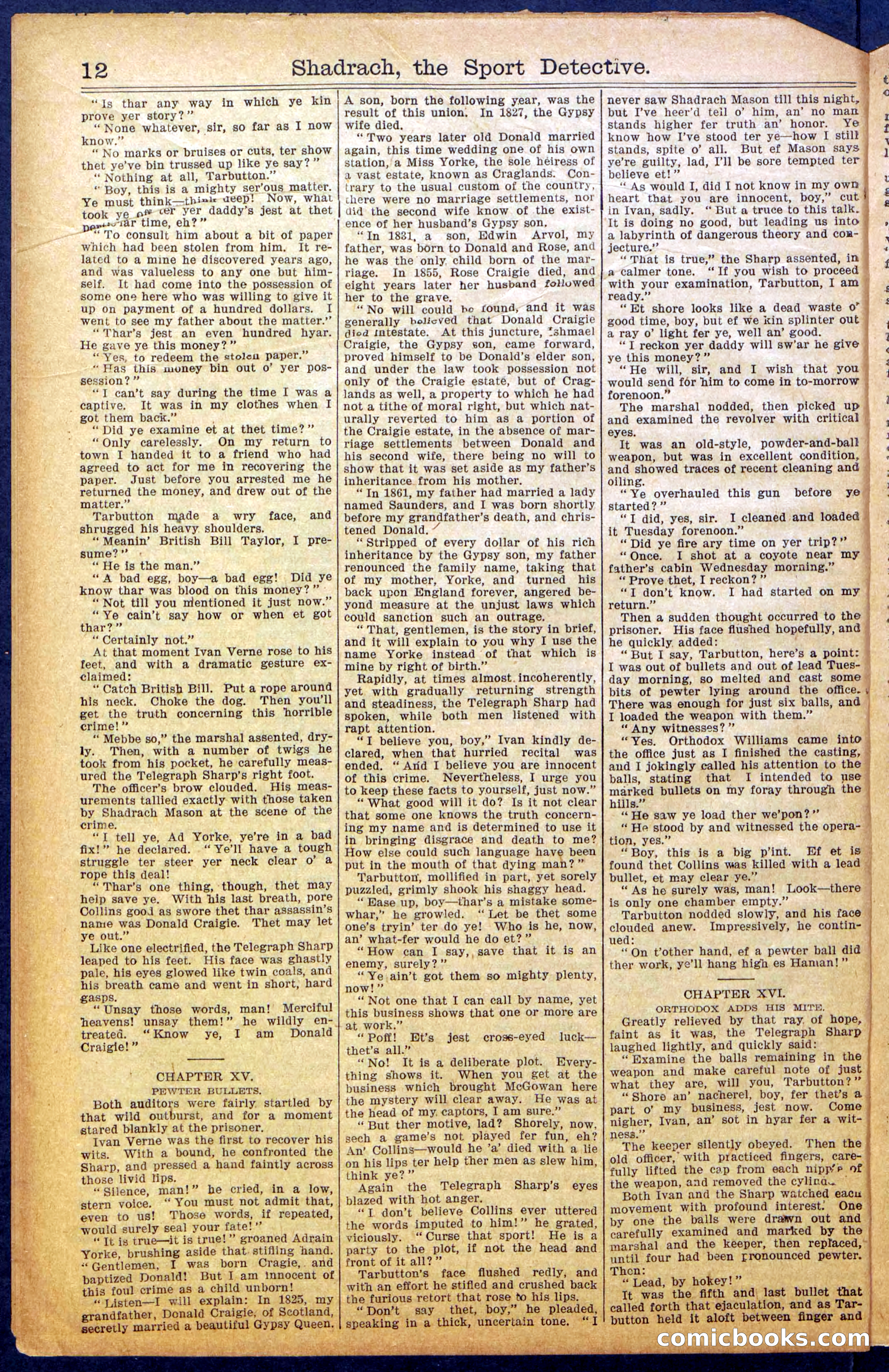 Beadle's New York Dime Library No. 987 — page 14 of 36