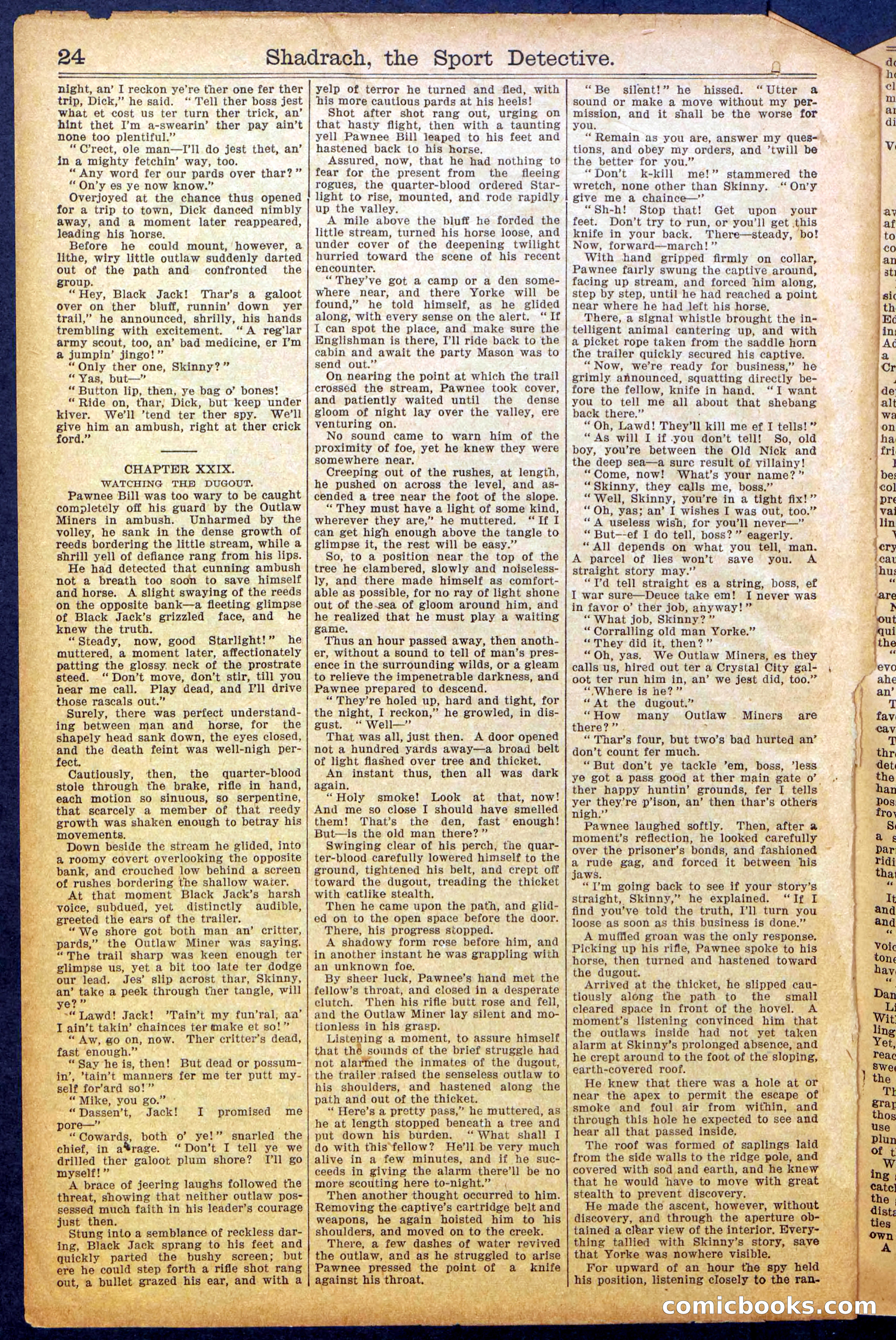 Beadle's New York Dime Library No. 987 — page 26 of 36