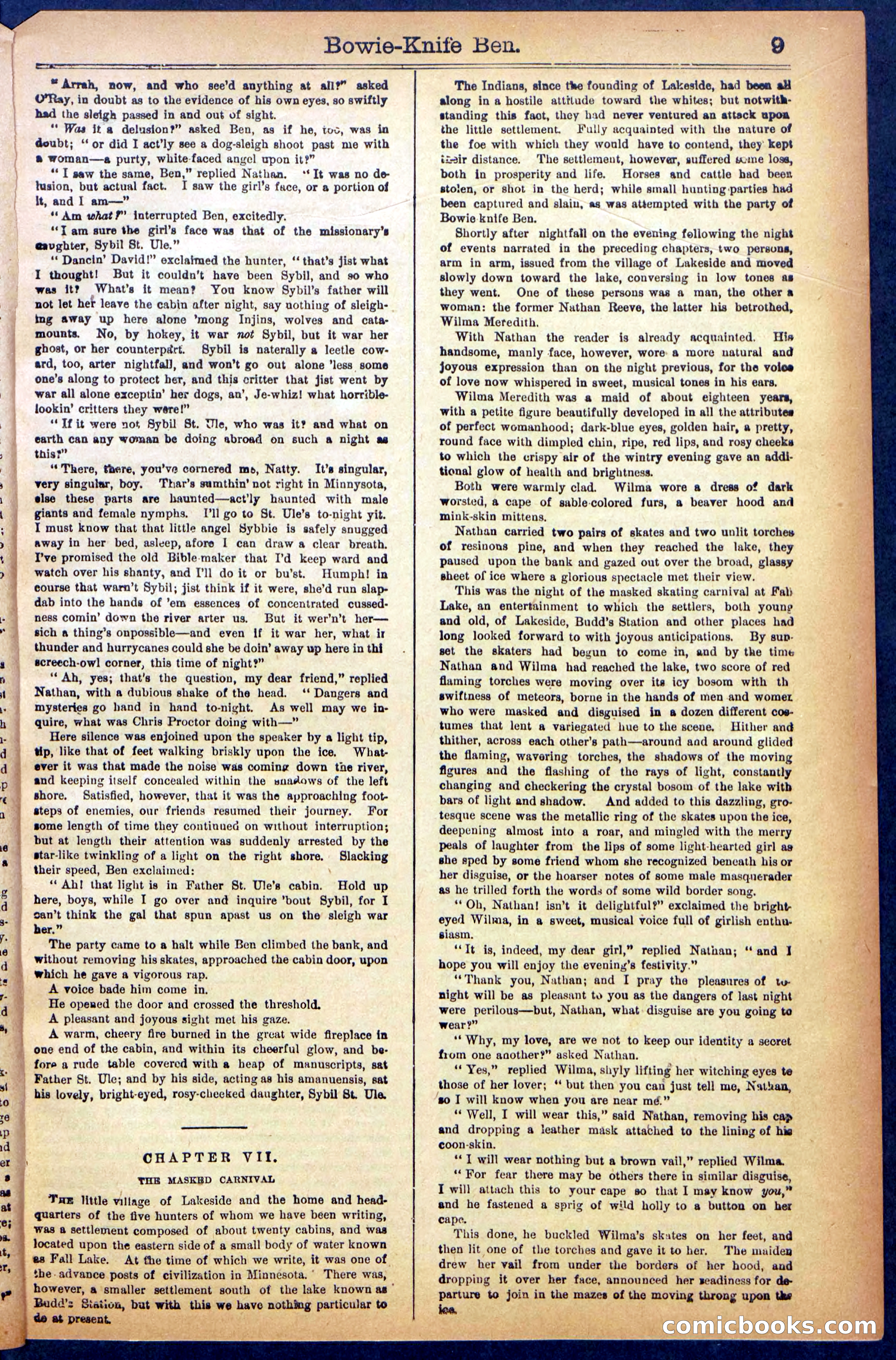 Beadle's New York Dime Library No. 990 — page 11 of 44