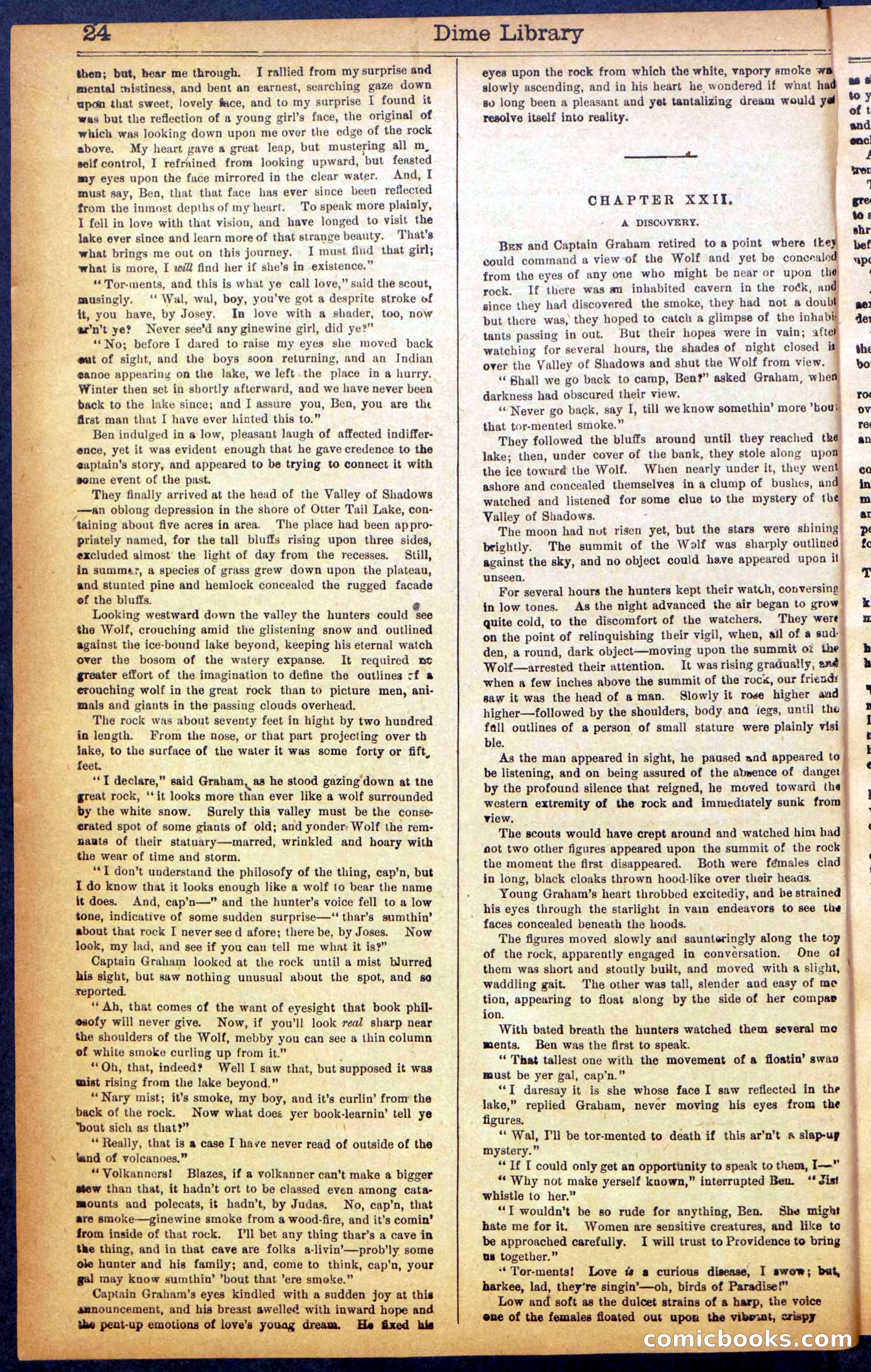 Beadle's New York Dime Library No. 990 — page 26 of 44