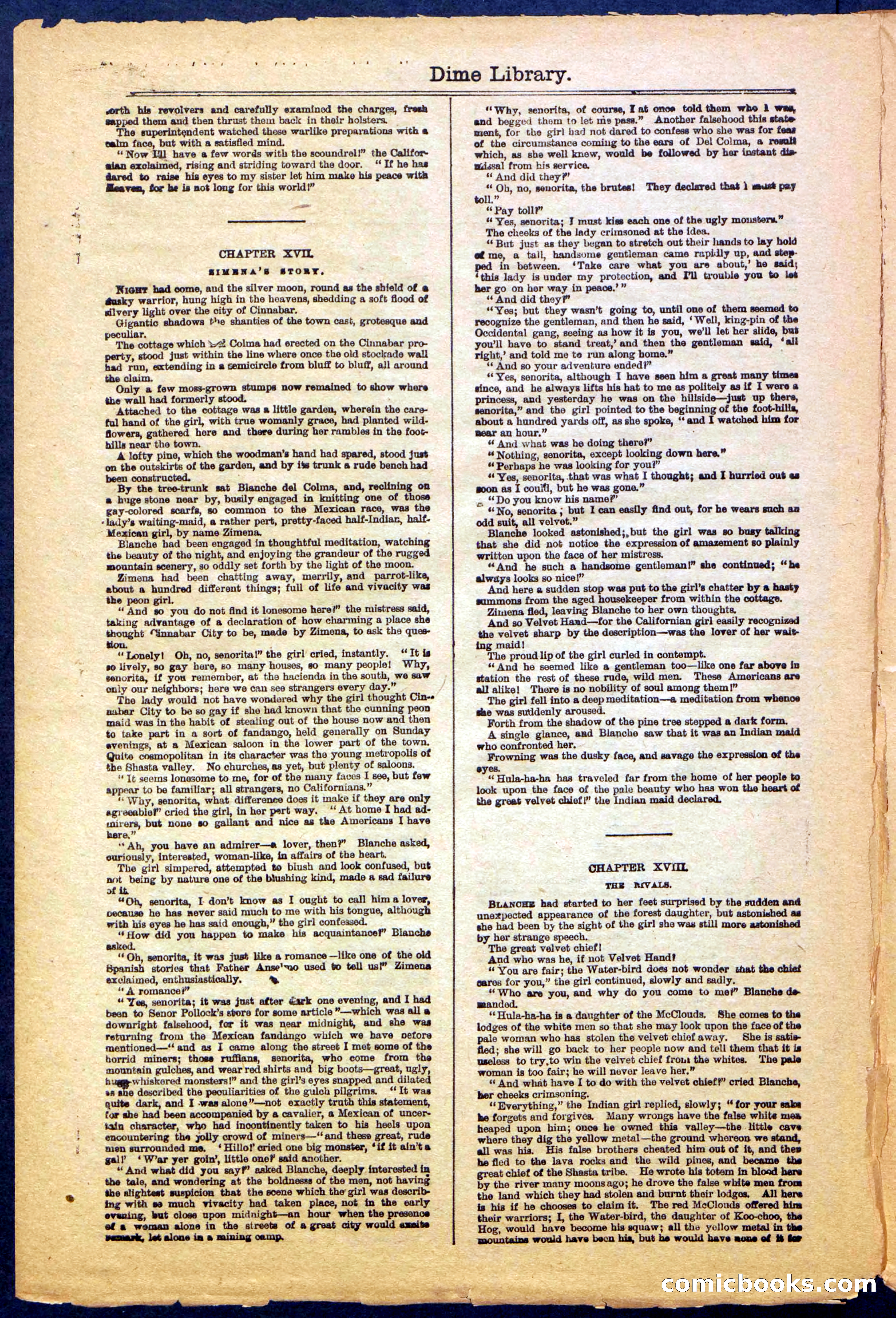 Beadle's New York Dime Library, No. 999 — page 14 of 32