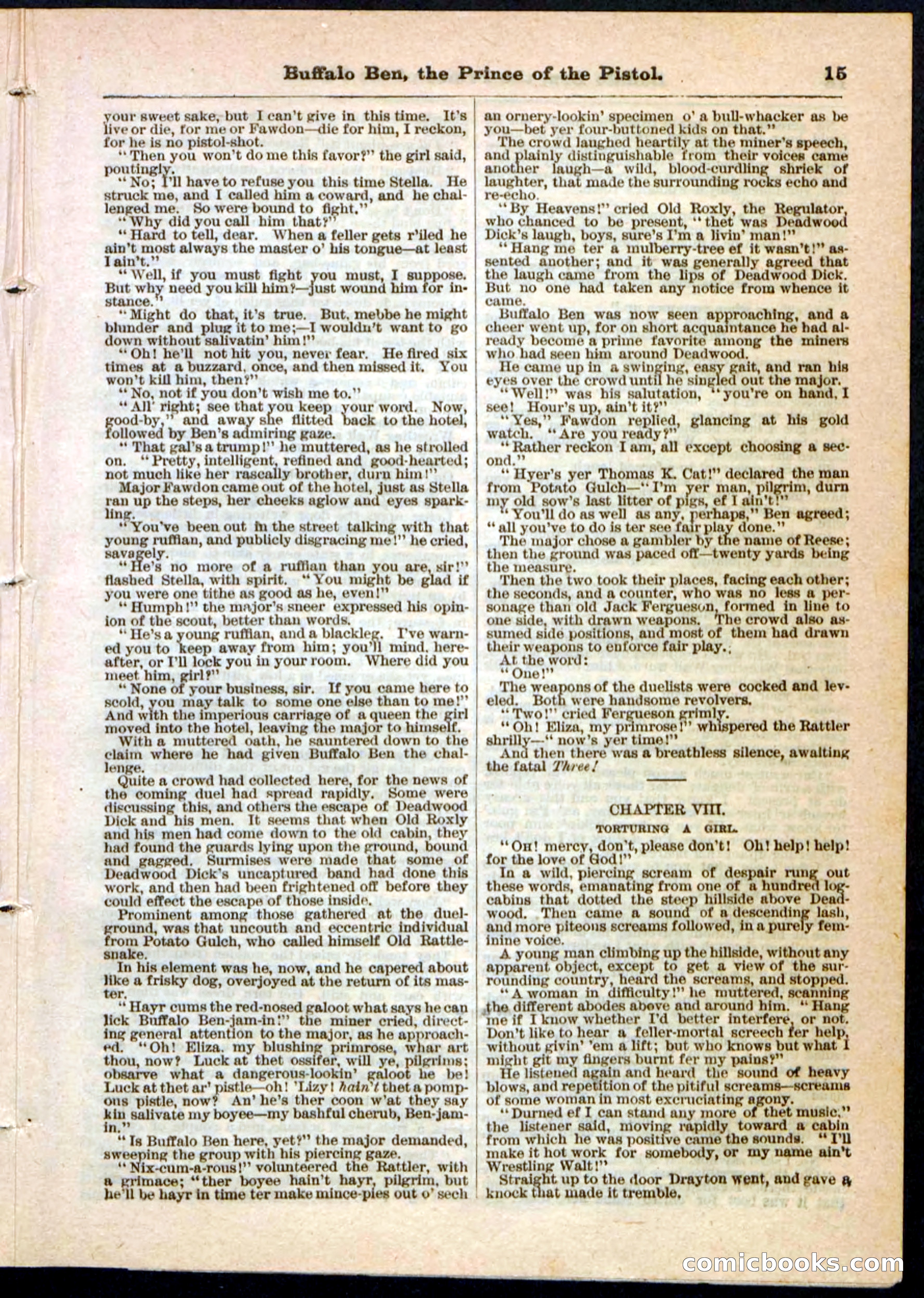 Beadle's Pocket Library, No. 10 — page 15 of 32