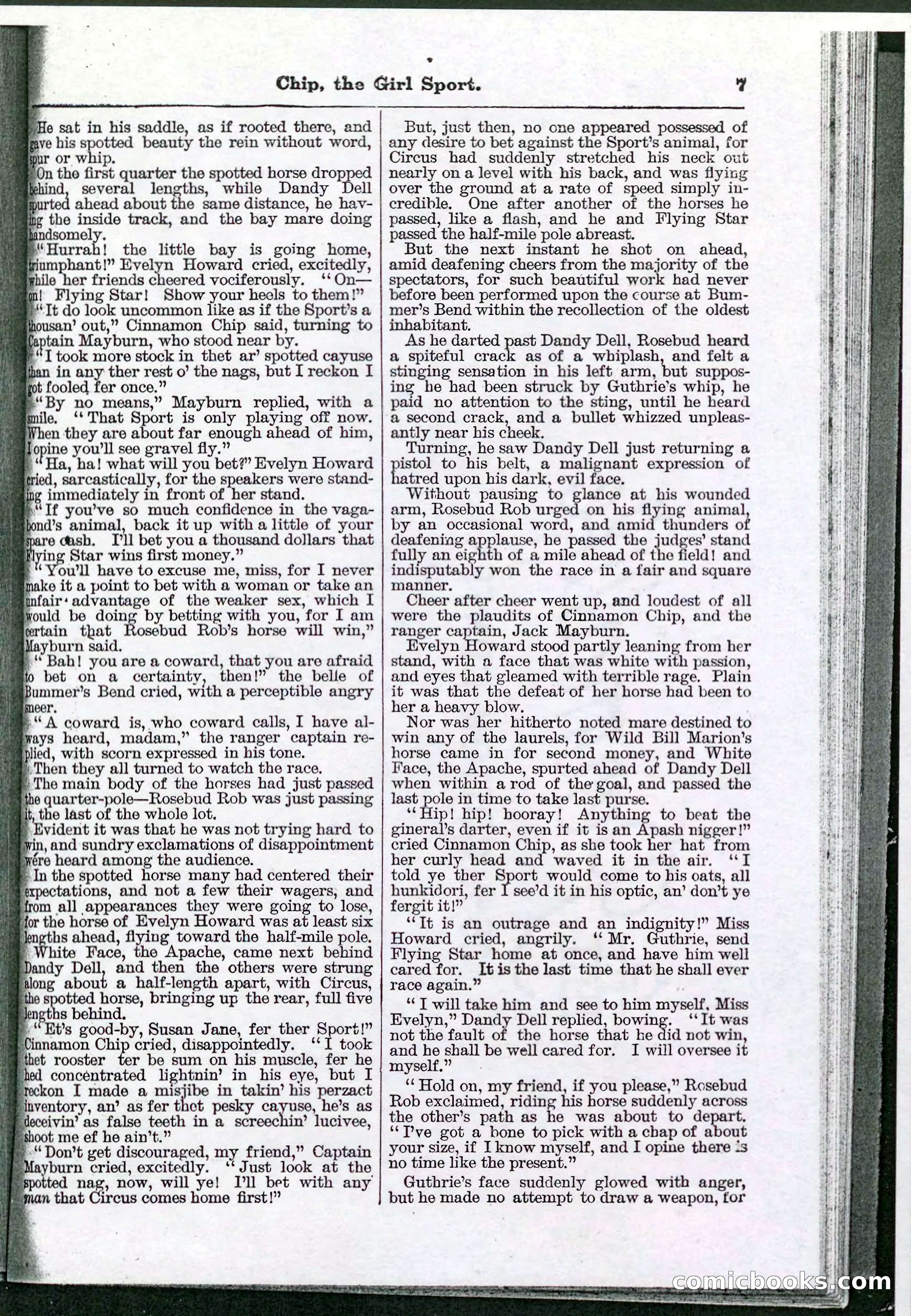 Beadle's Pocket Library No. 103 — page 7 of 32