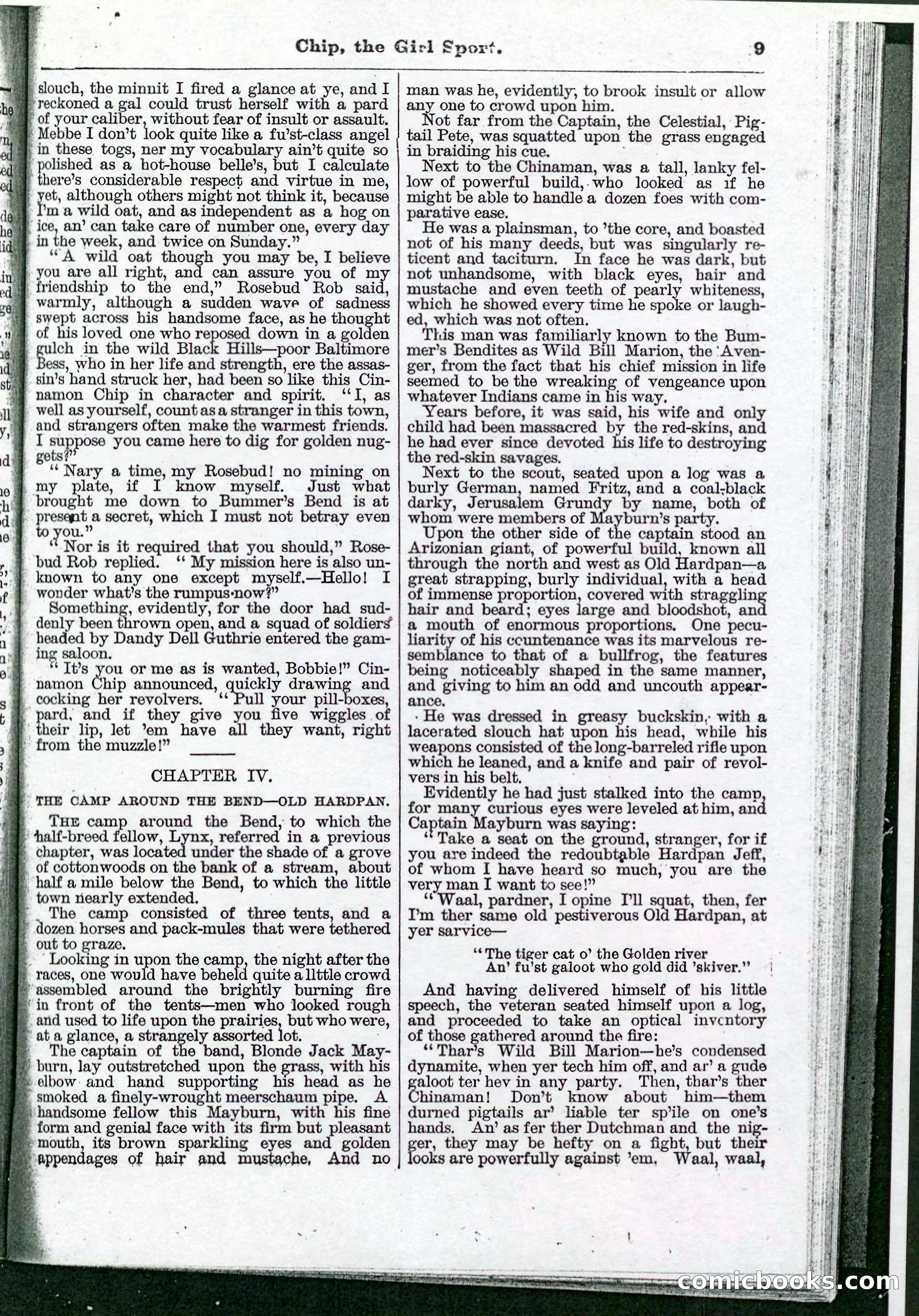 Beadle's Pocket Library No. 103 — page 9 of 32
