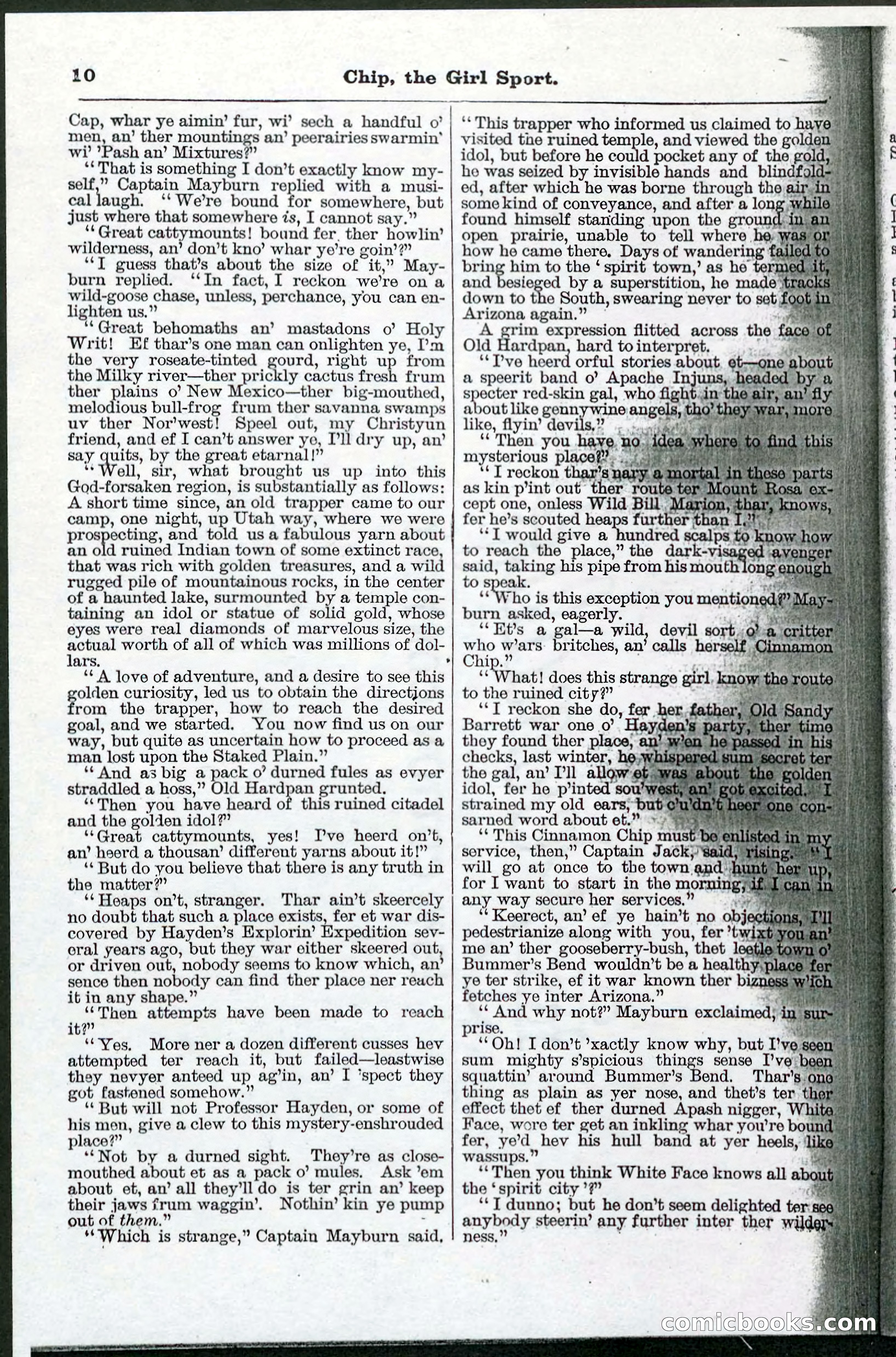 Beadle's Pocket Library No. 103 — page 10 of 32