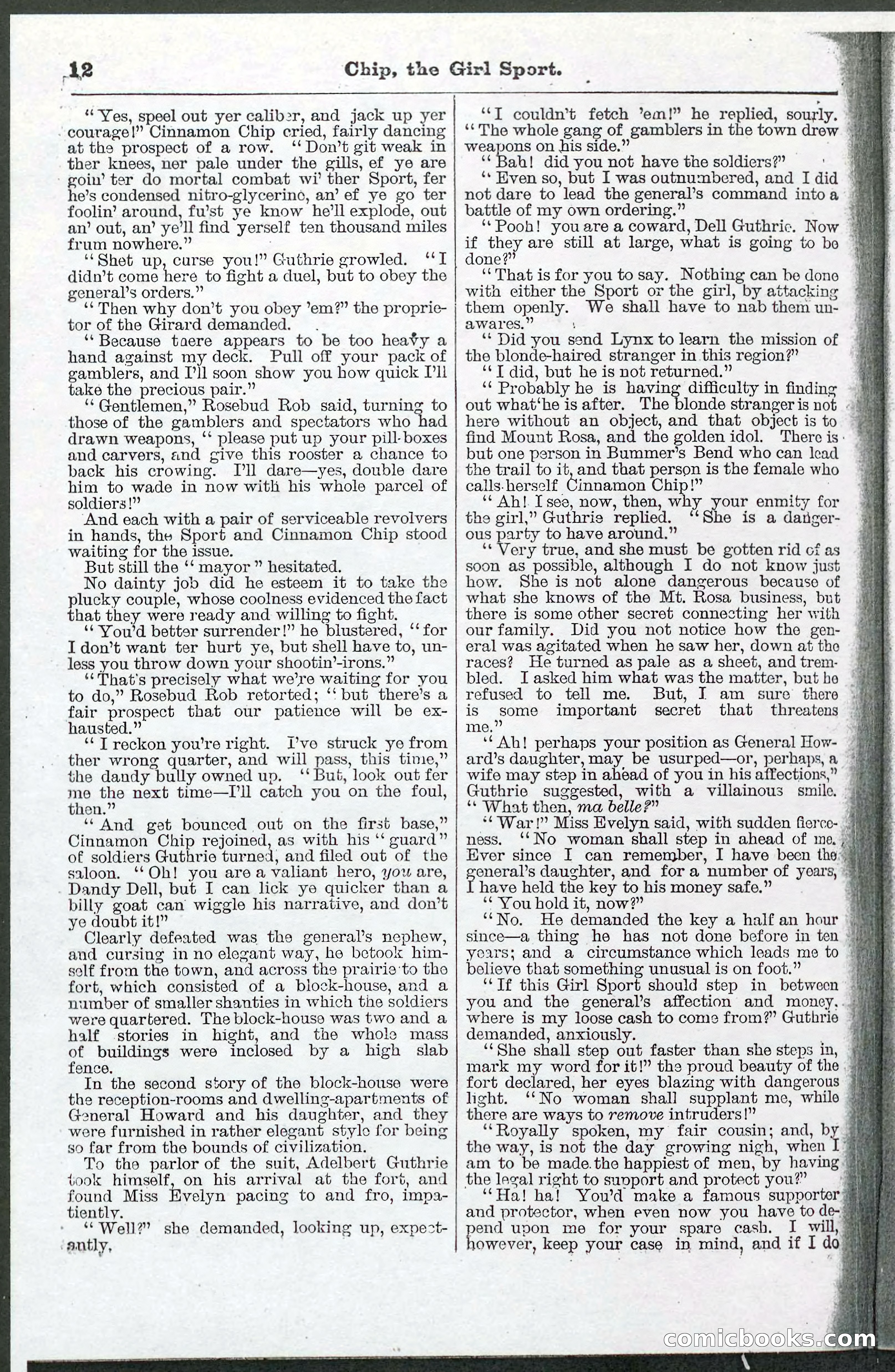 Beadle's Pocket Library No. 103 — page 12 of 32