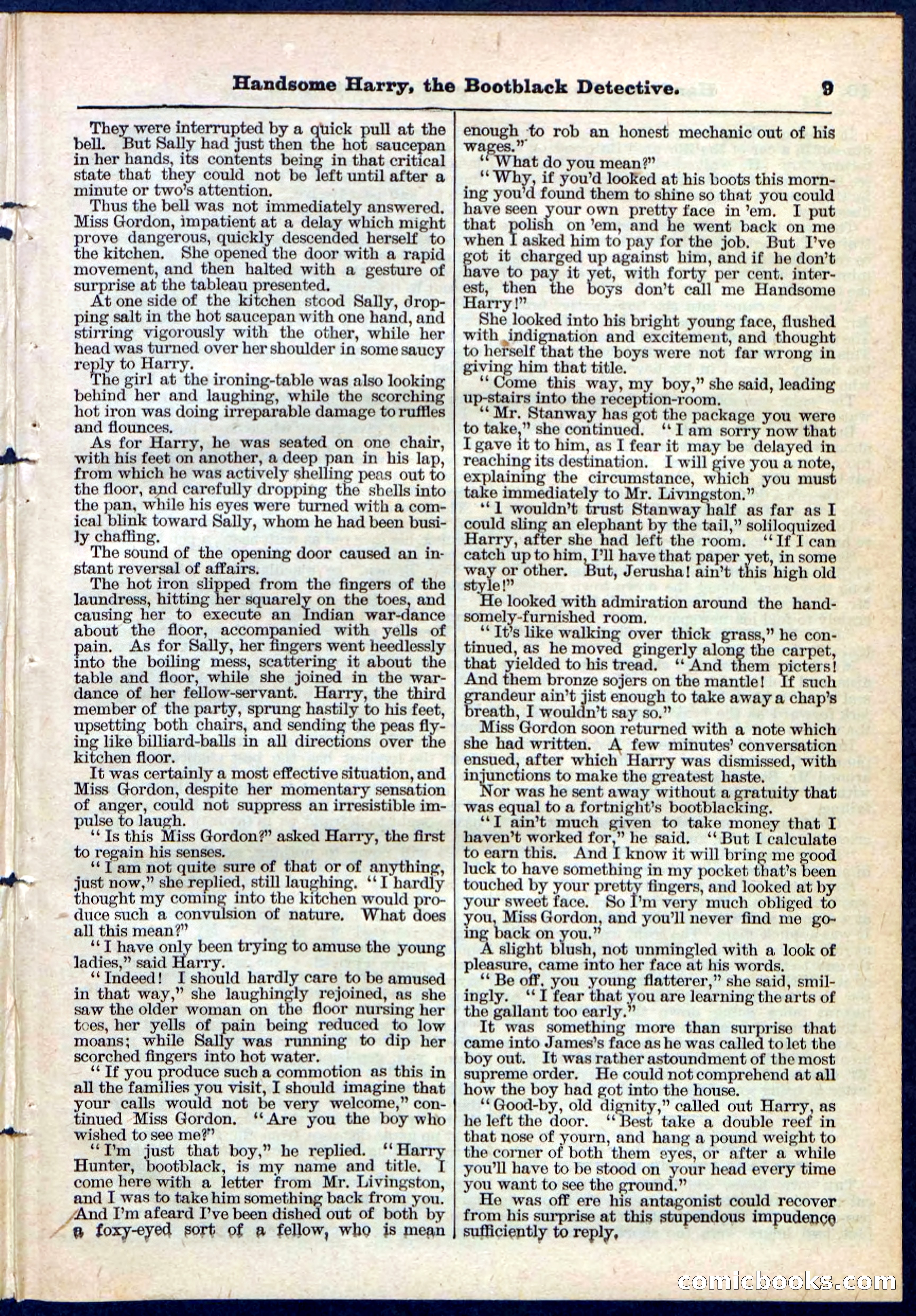 Beadle's Pocket Library, Vol. IX, No. 105 — page 9 of 32