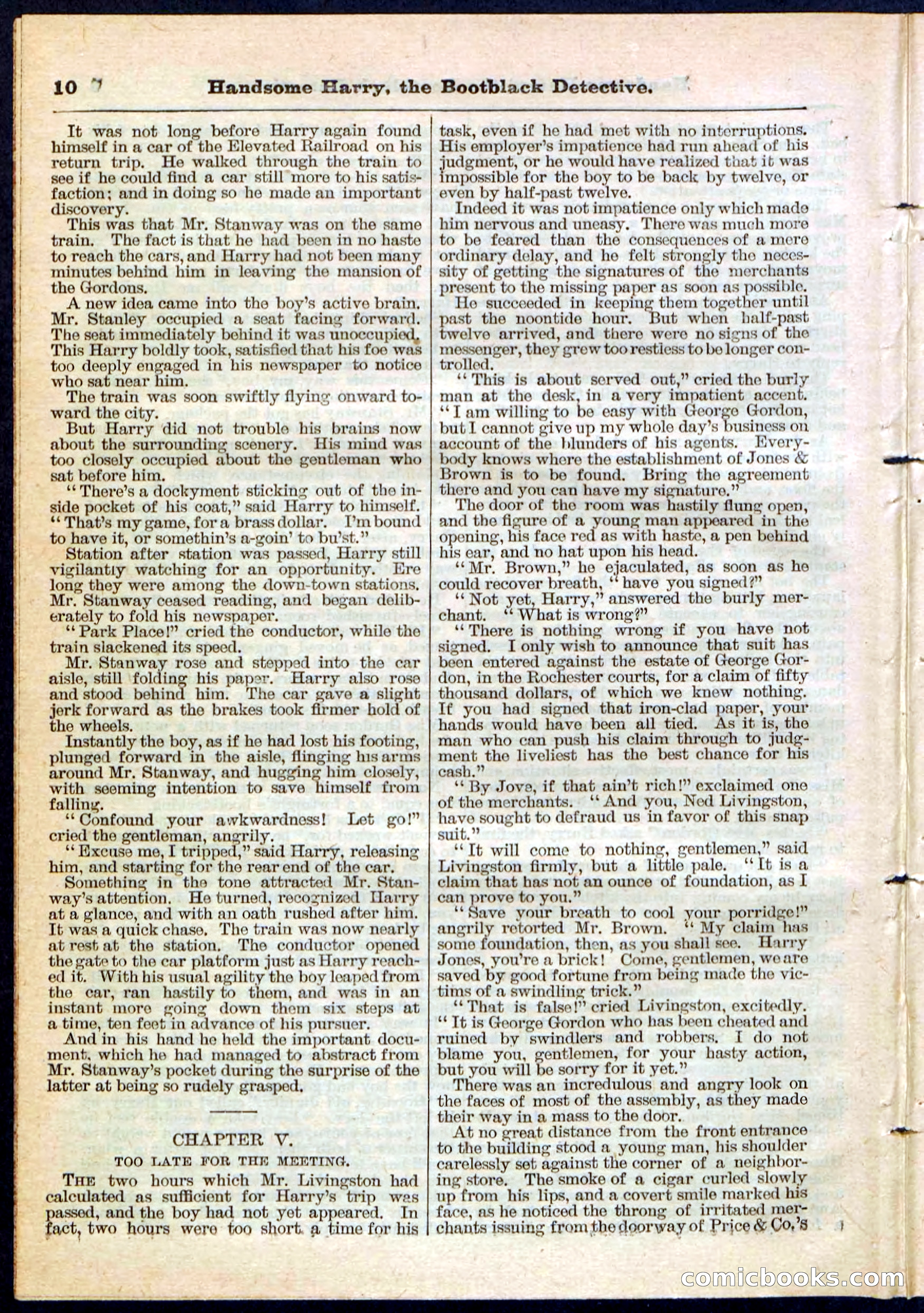 Beadle's Pocket Library, Vol. IX, No. 105 — page 10 of 32