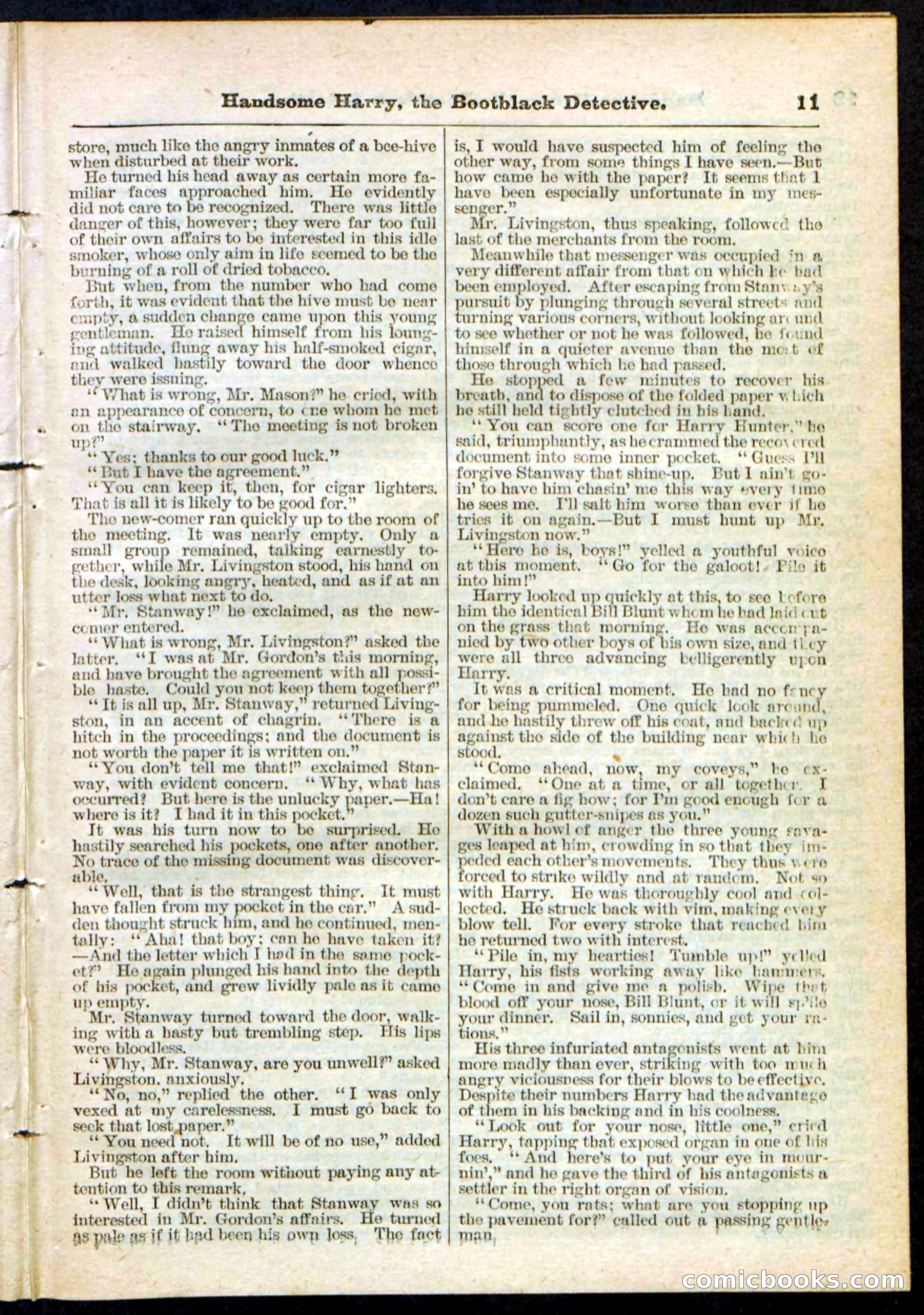 Beadle's Pocket Library, Vol. IX, No. 105 — page 11 of 32
