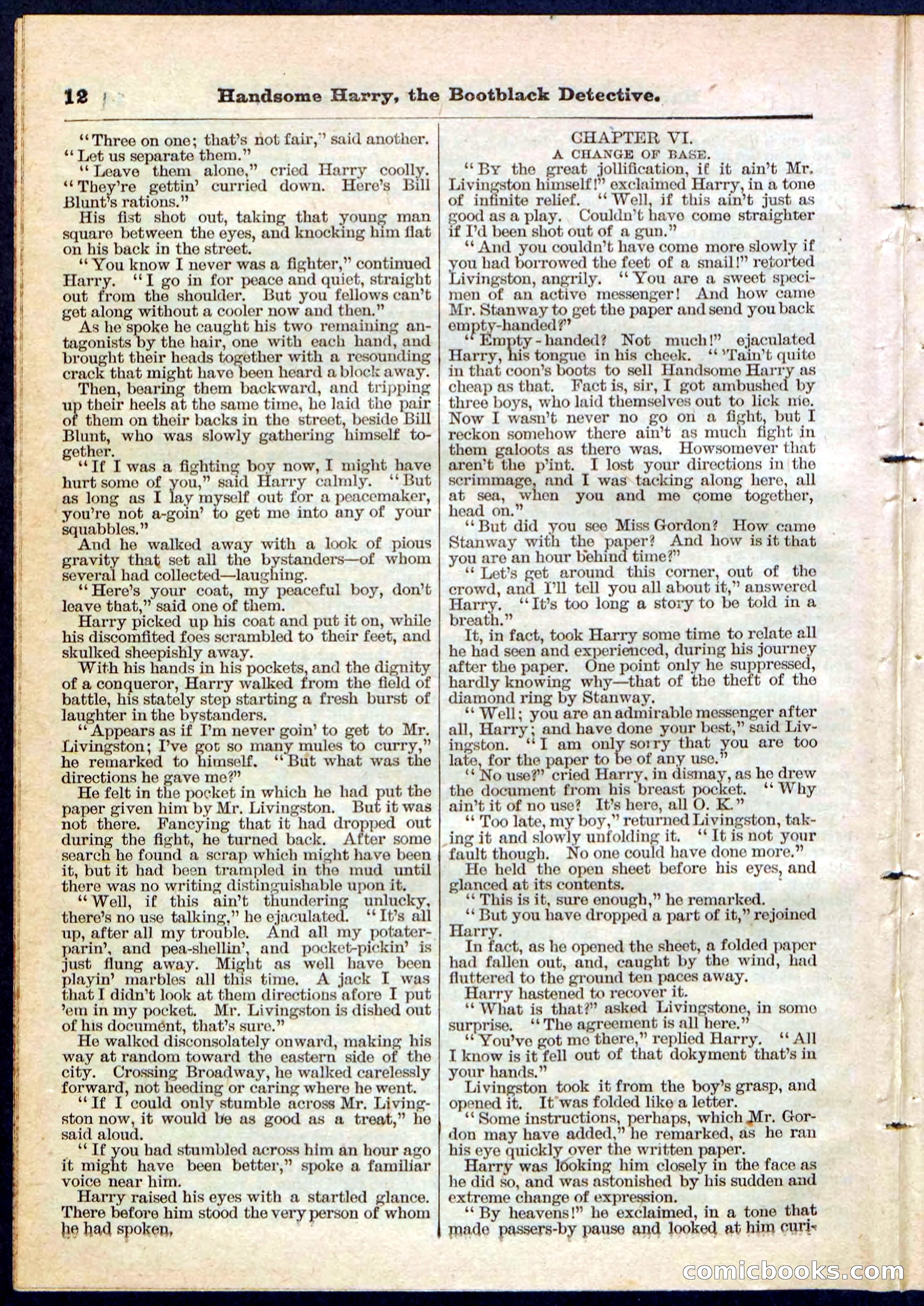 Beadle's Pocket Library, Vol. IX, No. 105 — page 12 of 32
