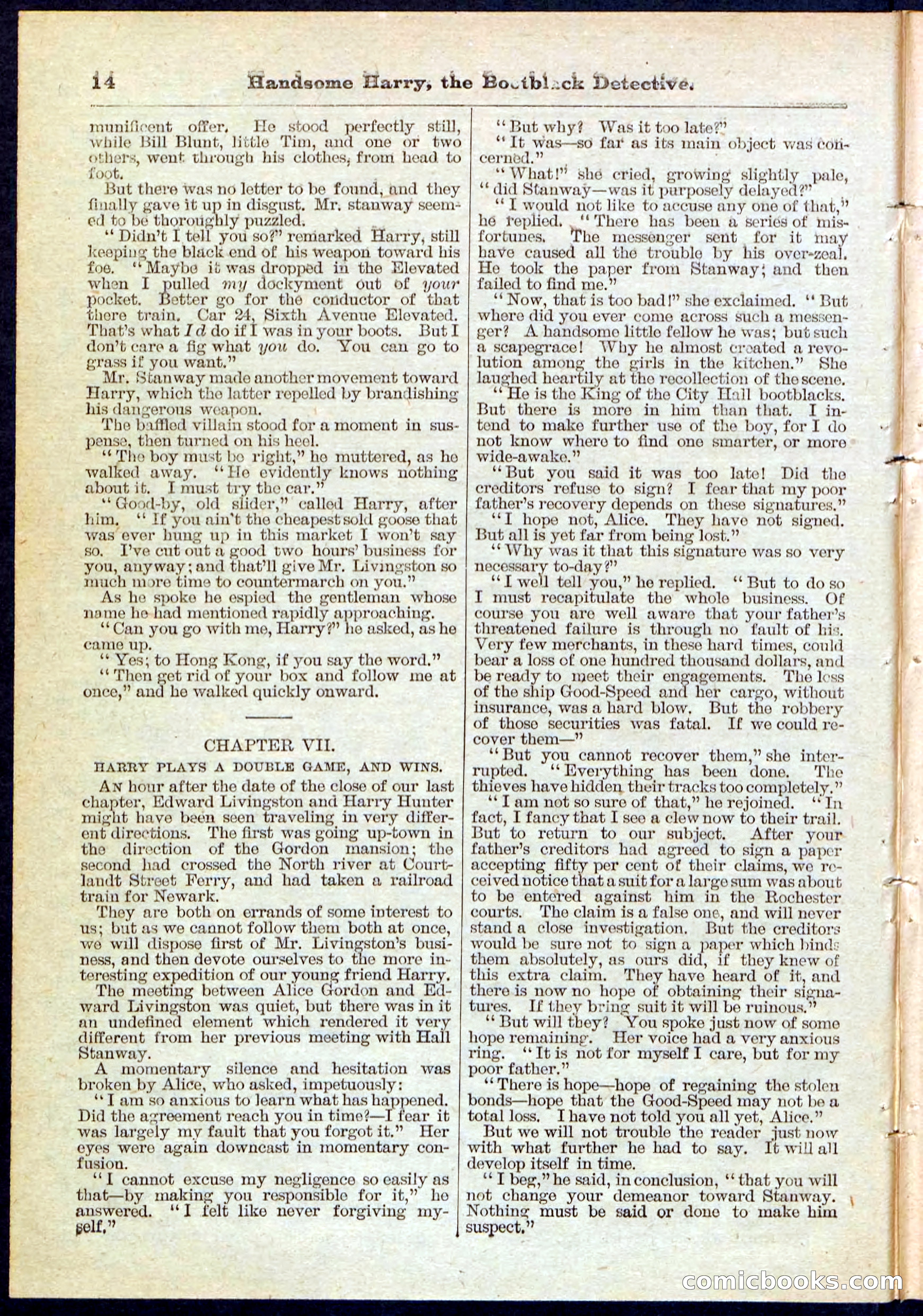 Beadle's Pocket Library, Vol. IX, No. 105 — page 14 of 32