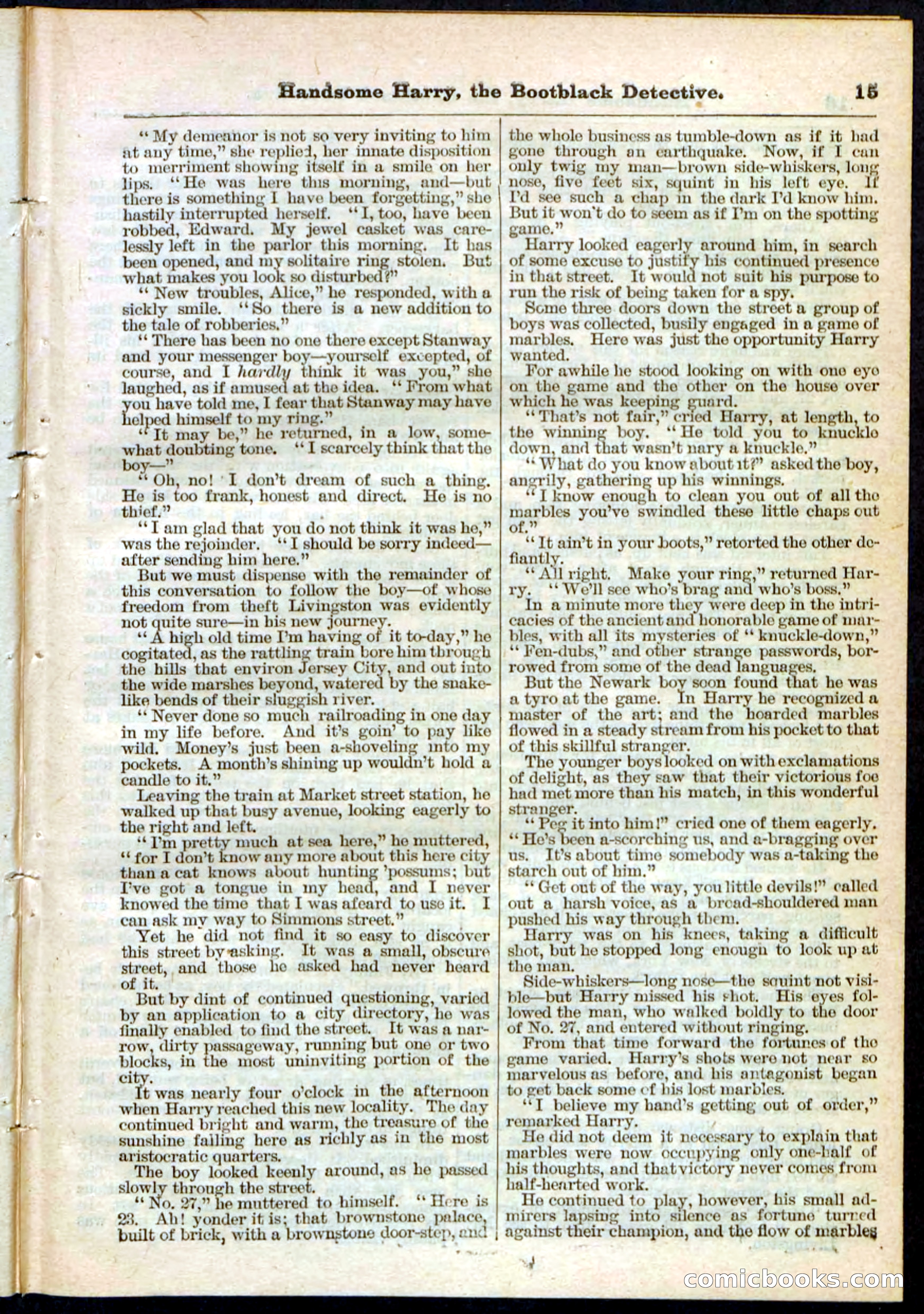 Beadle's Pocket Library, Vol. IX, No. 105 — page 15 of 32