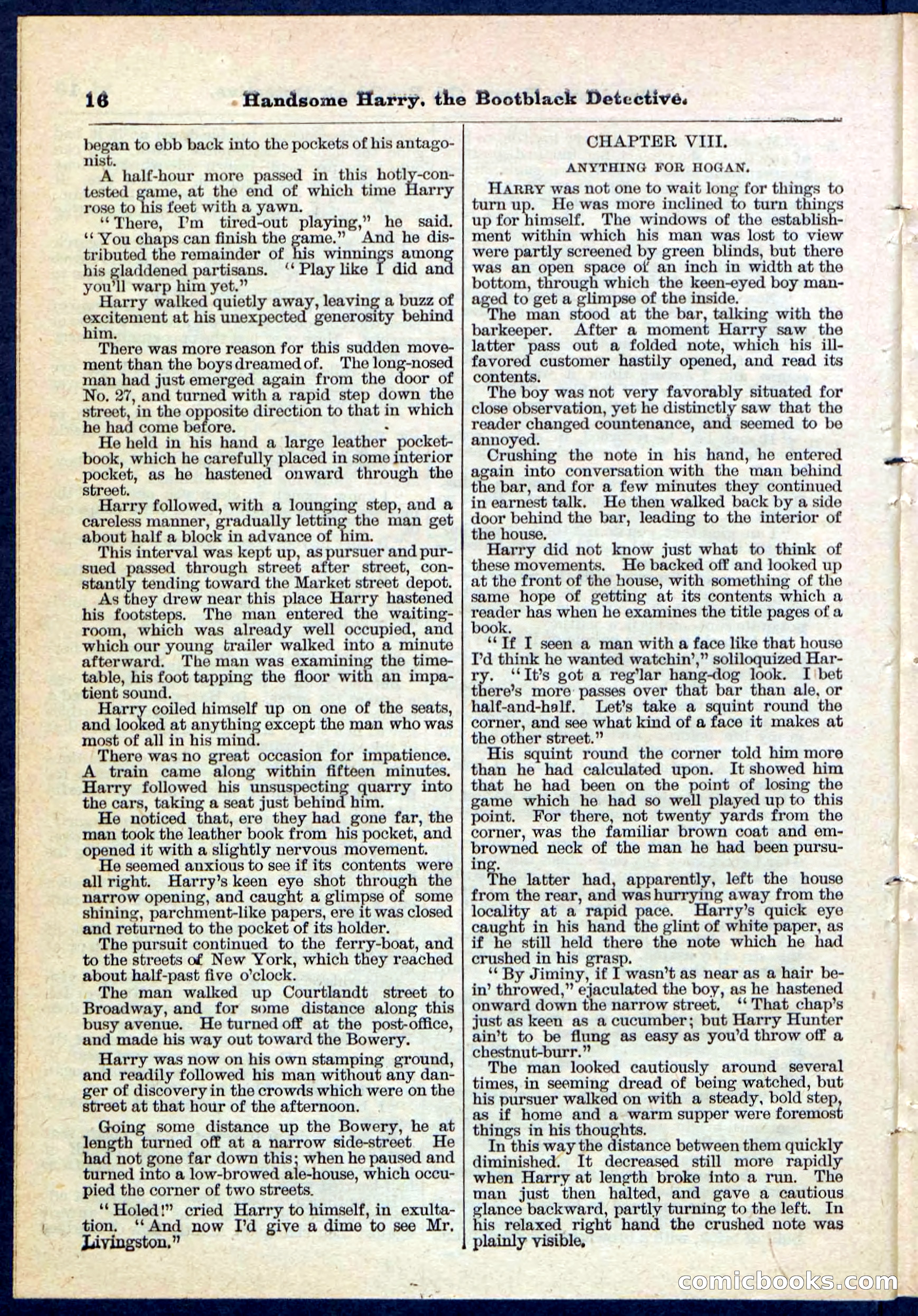 Beadle's Pocket Library, Vol. IX, No. 105 — page 16 of 32