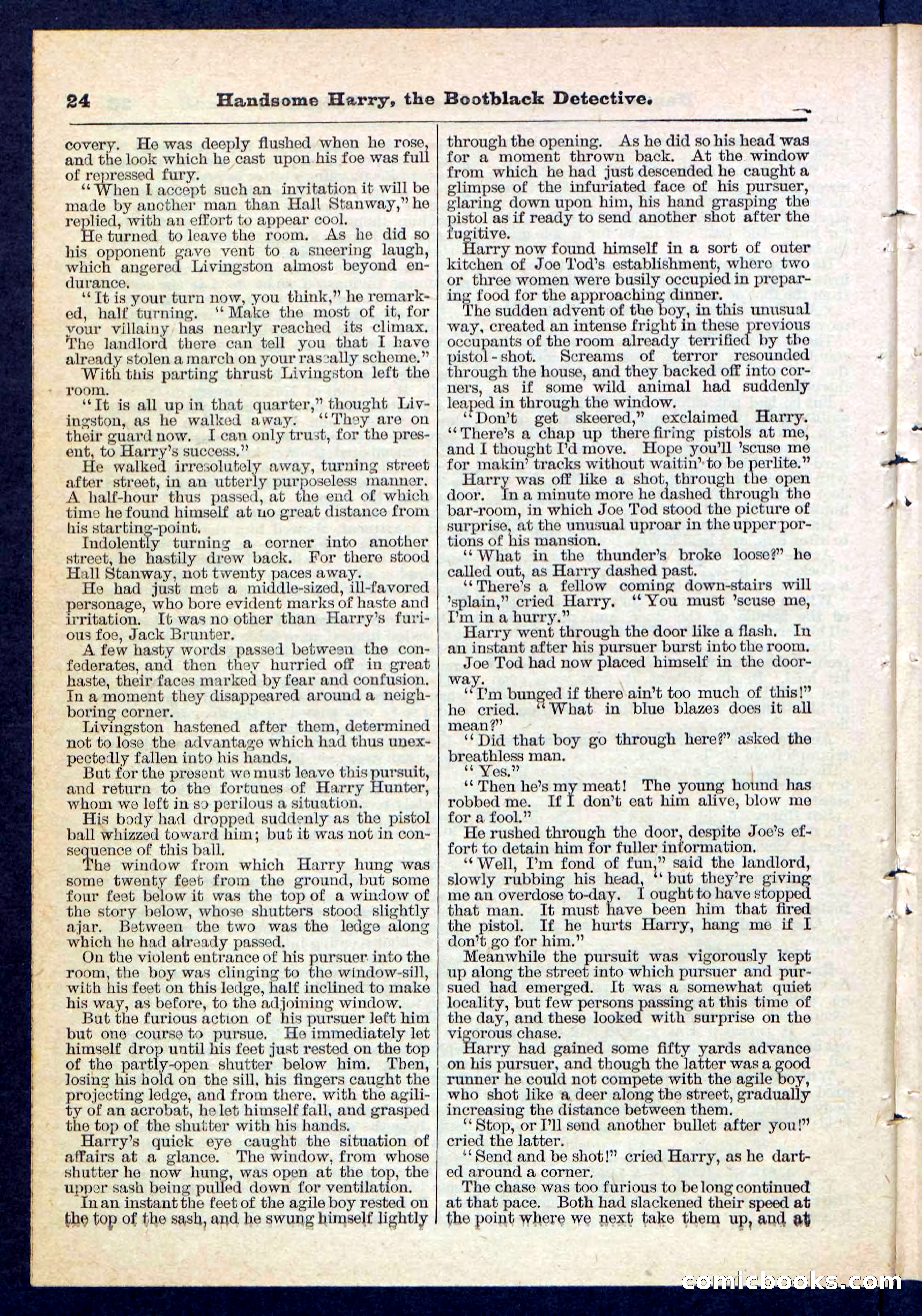 Beadle's Pocket Library, Vol. IX, No. 105 — page 24 of 32
