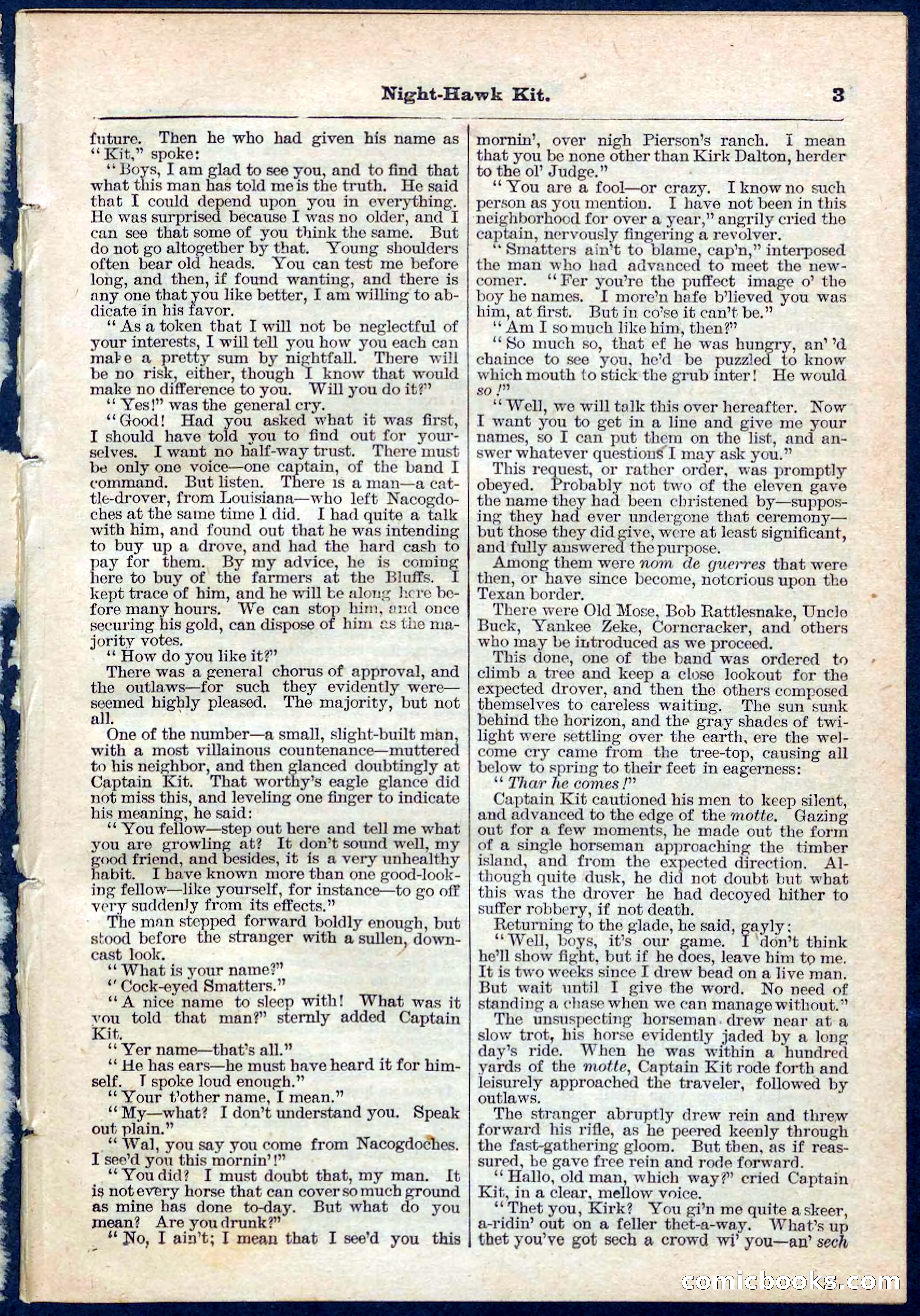 Beadle's Pocket Library No. 106 — page 3 of 32