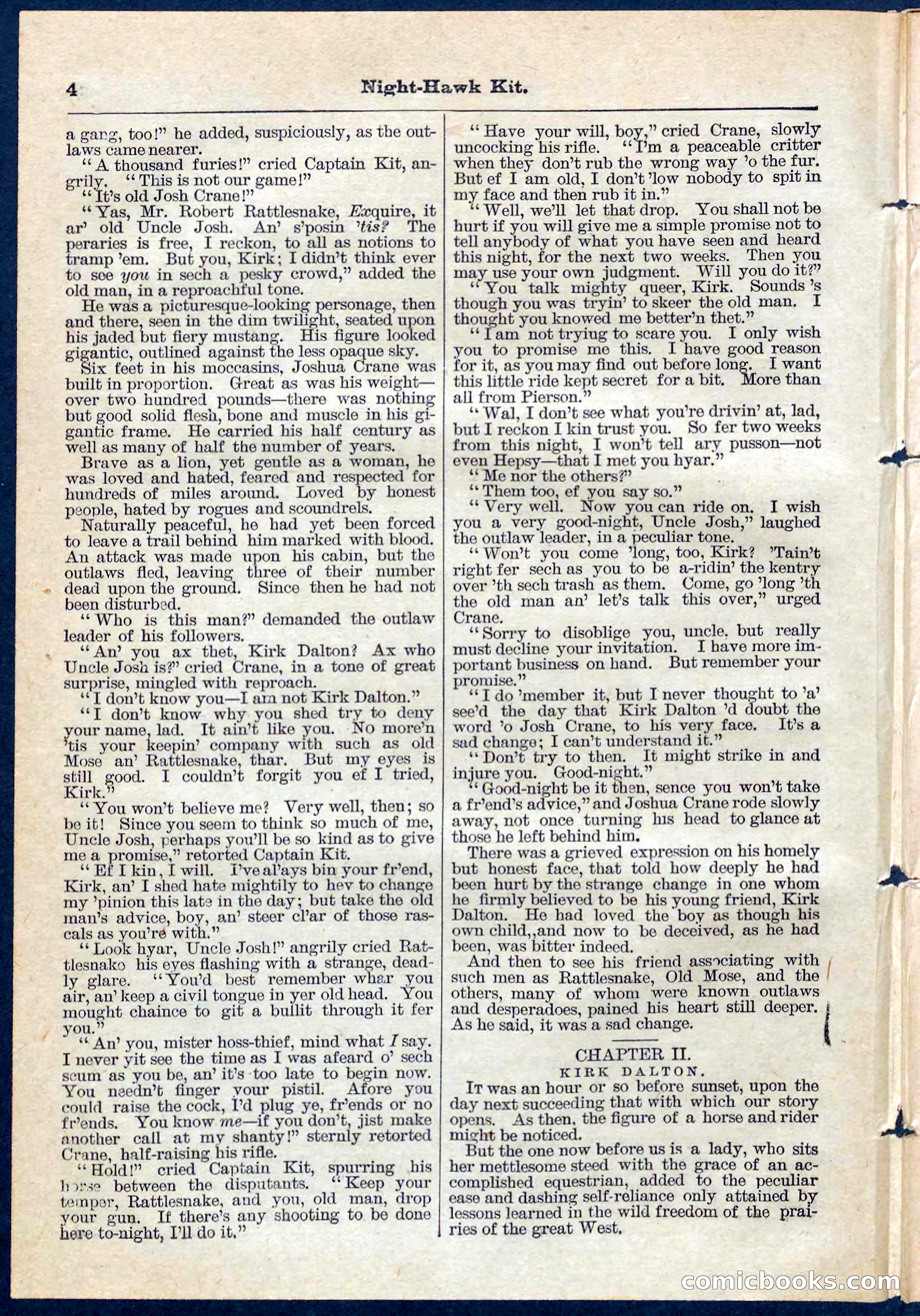 Beadle's Pocket Library No. 106 — page 4 of 32