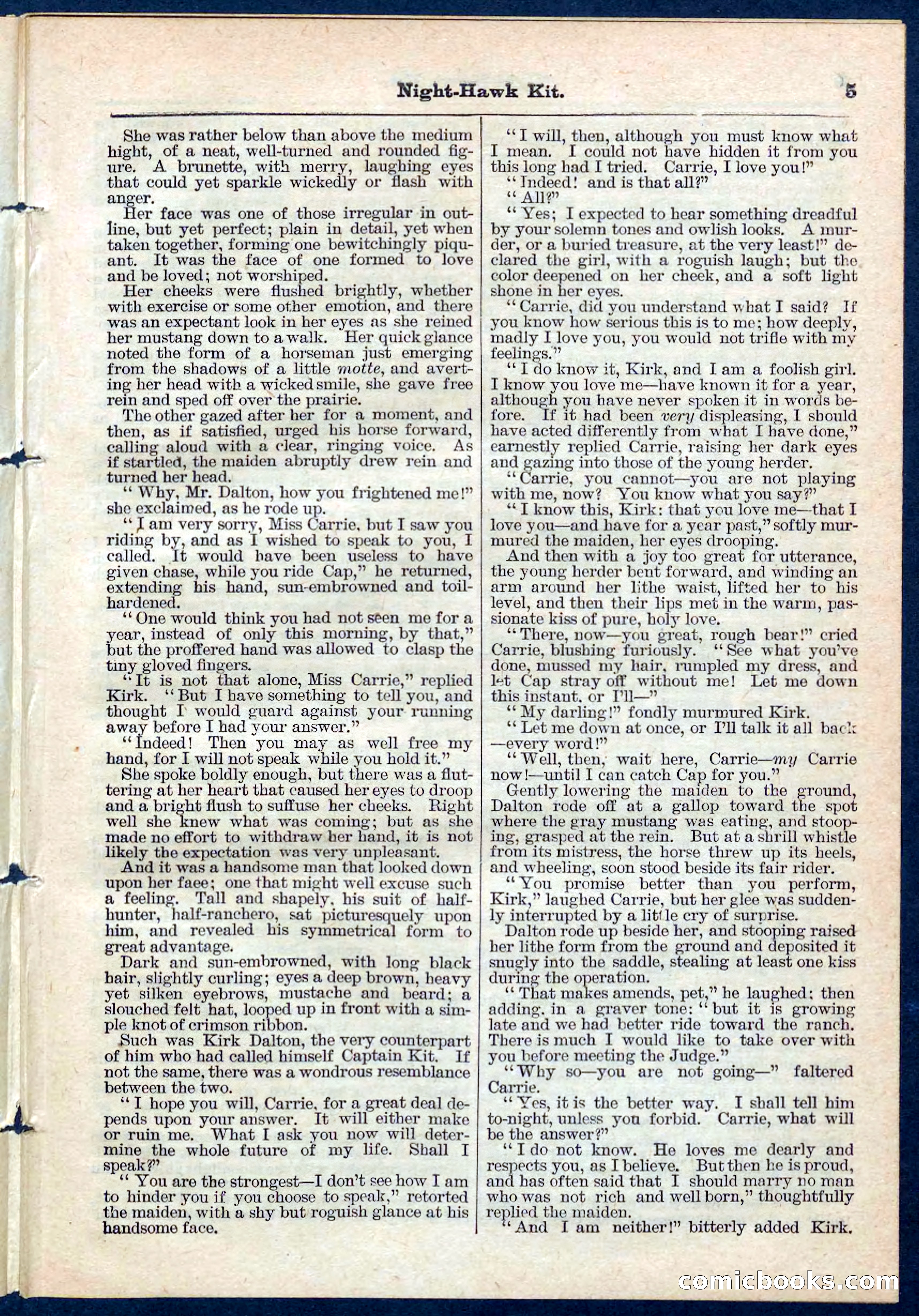 Beadle's Pocket Library No. 106 — page 5 of 32