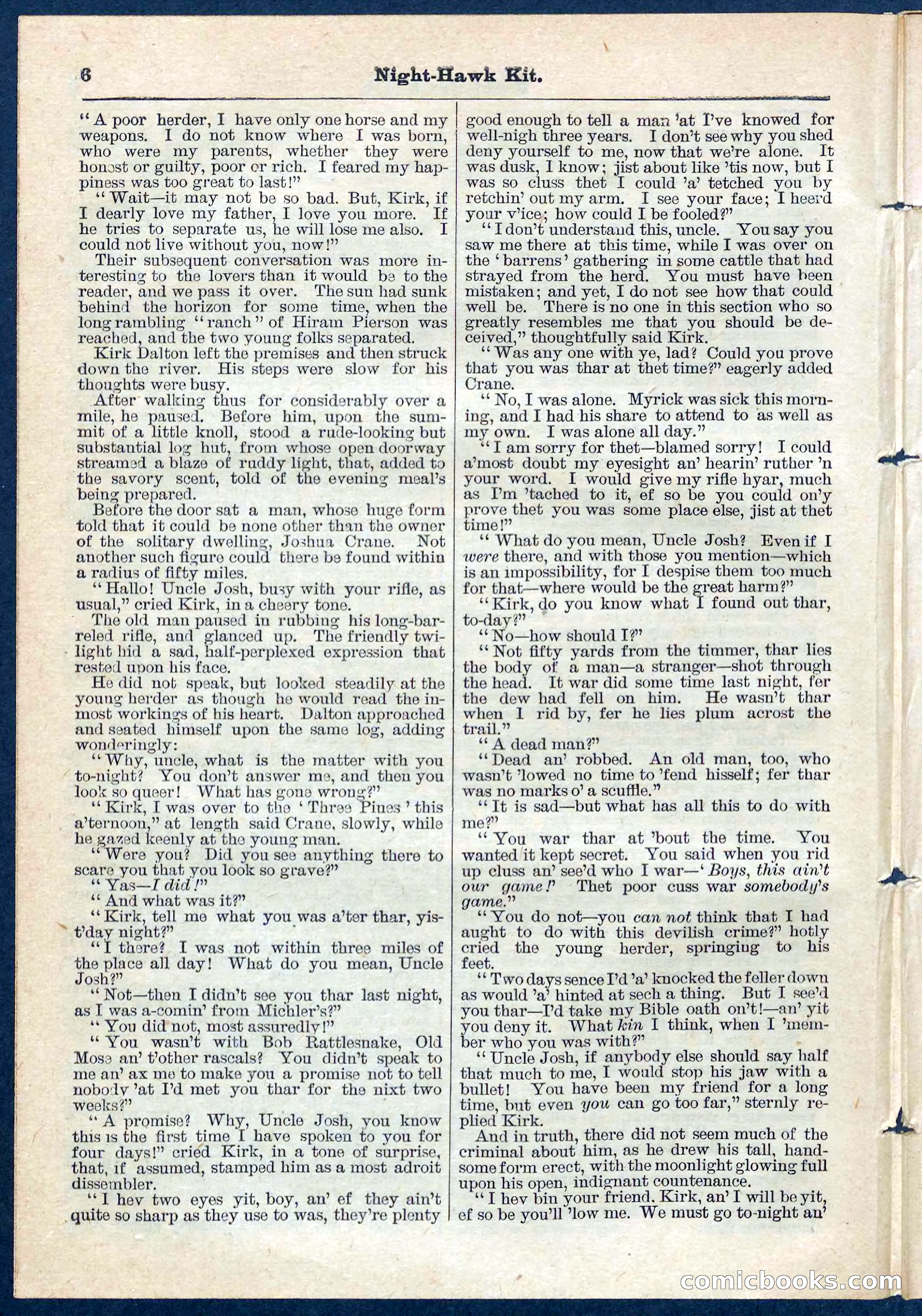 Beadle's Pocket Library No. 106 — page 6 of 32
